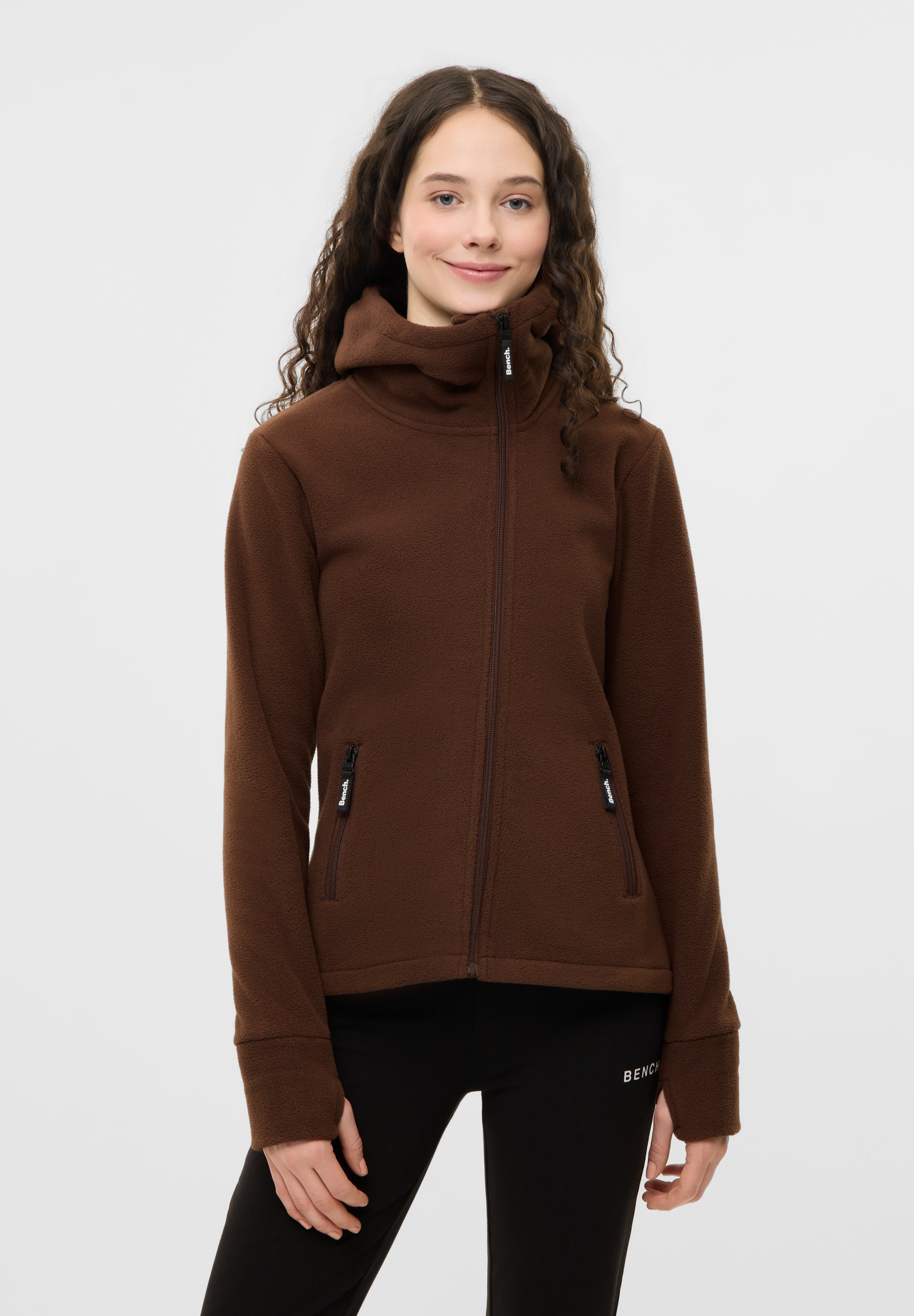 bench-ninja-damen-fleecejacke-navy-slim-fit image 2