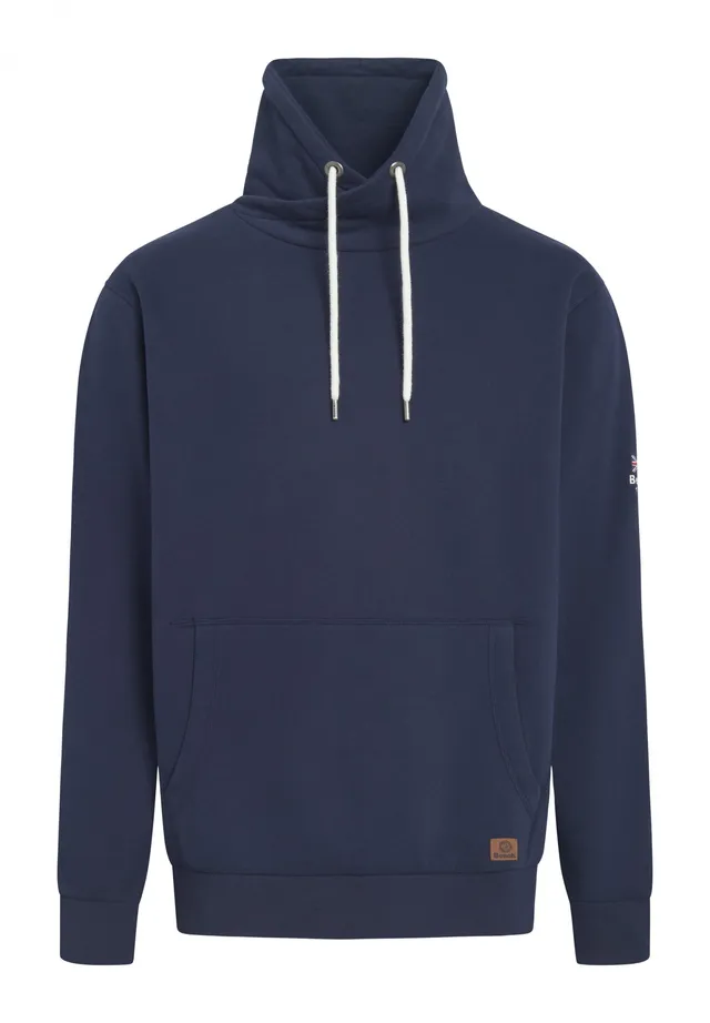 bench-malm-pullover-herren-schalkragen-maritime-blue image 1