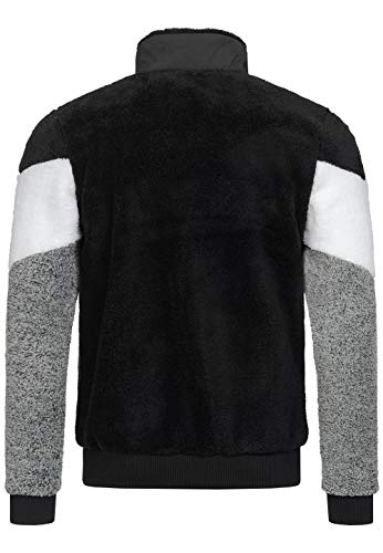 redbridge-arrow-teddyfell-sweatjacke-herren-mit-rei-verschluss image 4