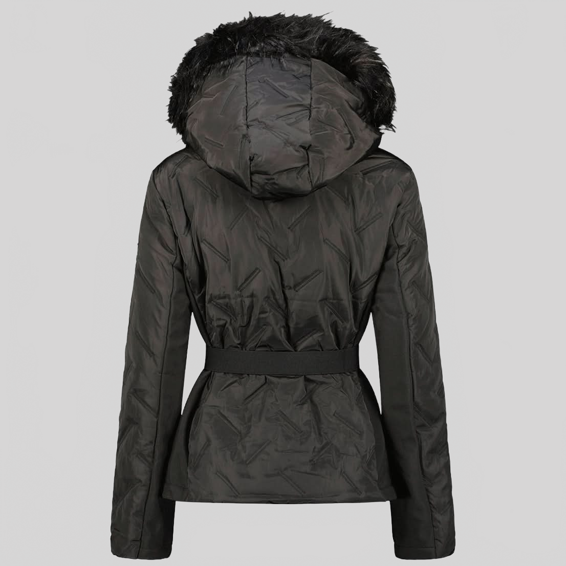geographical-norway-barnir-damen-parka-schwarz-fellkapuze image 8
