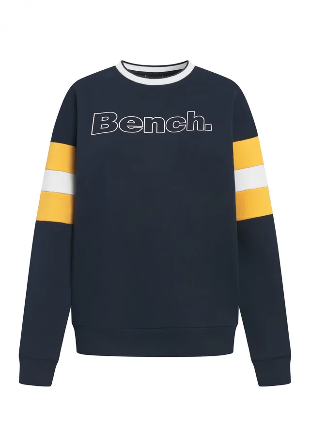 bench-sweatshirts-hendra-pullover-navy-retro-damen image 1