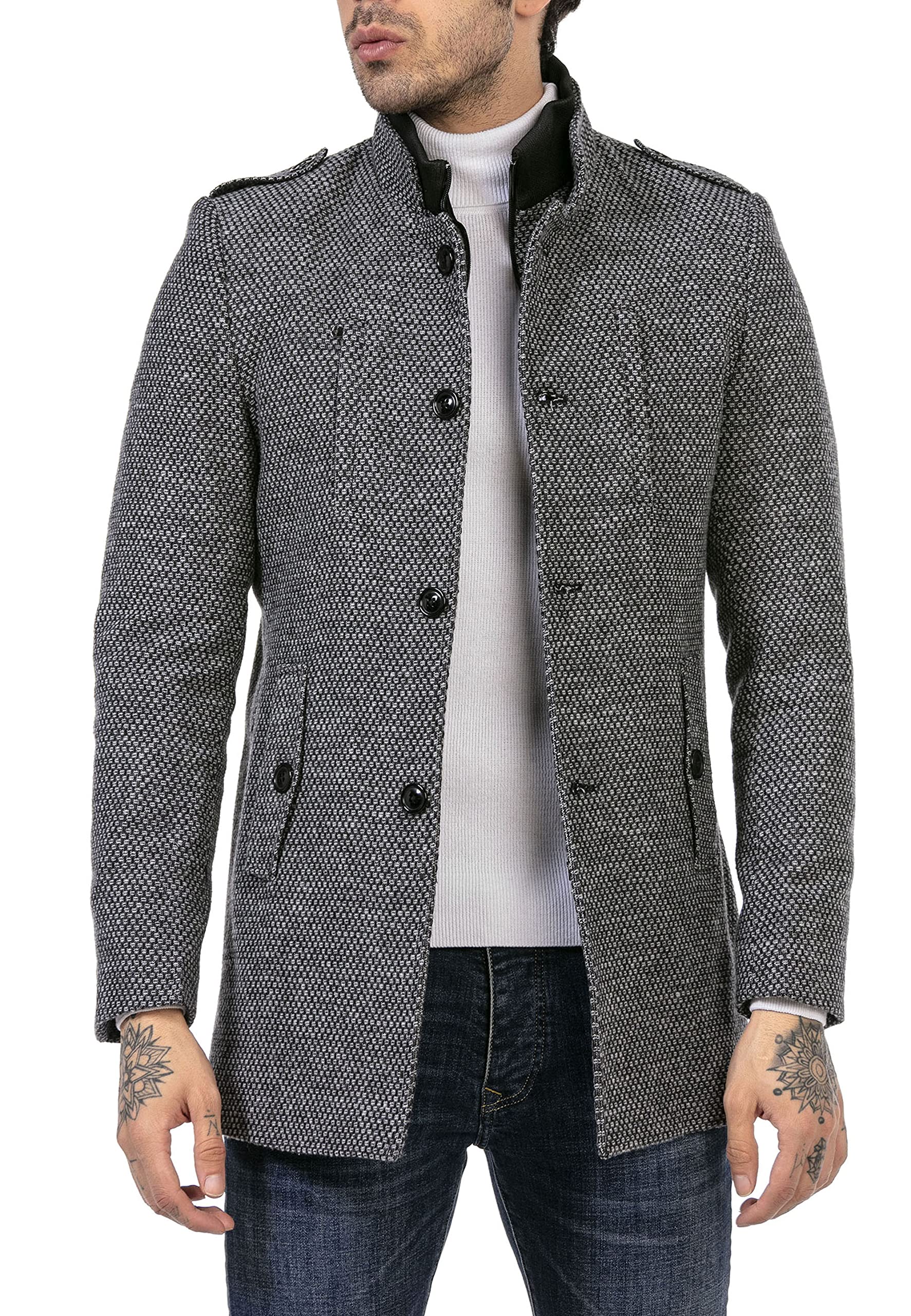 redbridge-mantel-herren-winter-classy-chic-transformable image 2