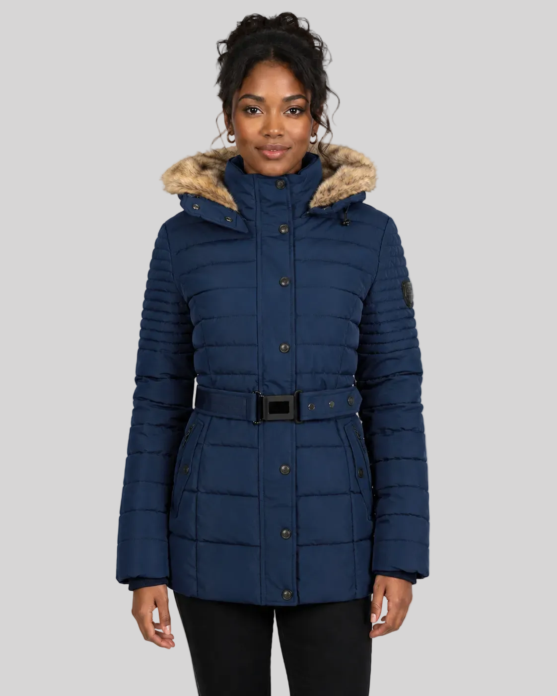 geographical-norway-bellena-damen-parka-winter-schwarz image 6
