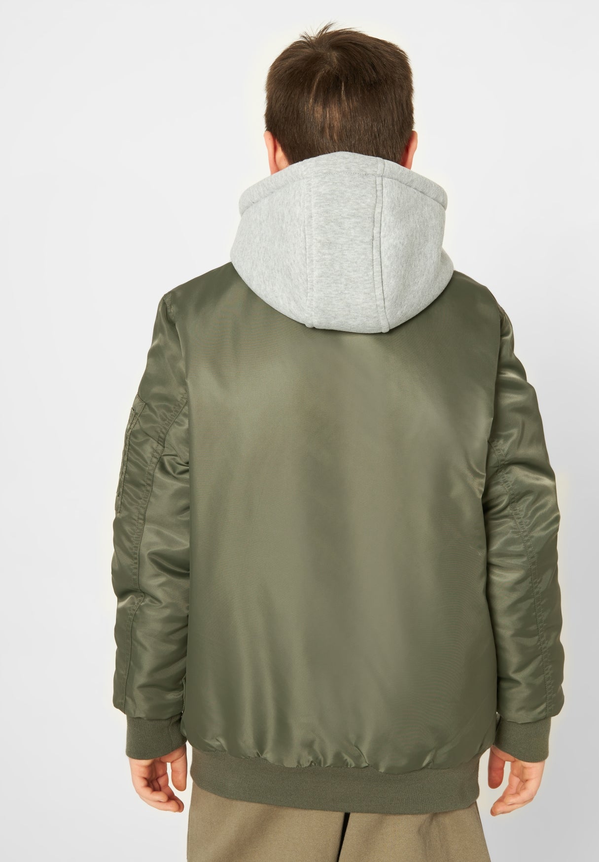bench-bomper-jungen-anorak-black-mit-kapuze image 7