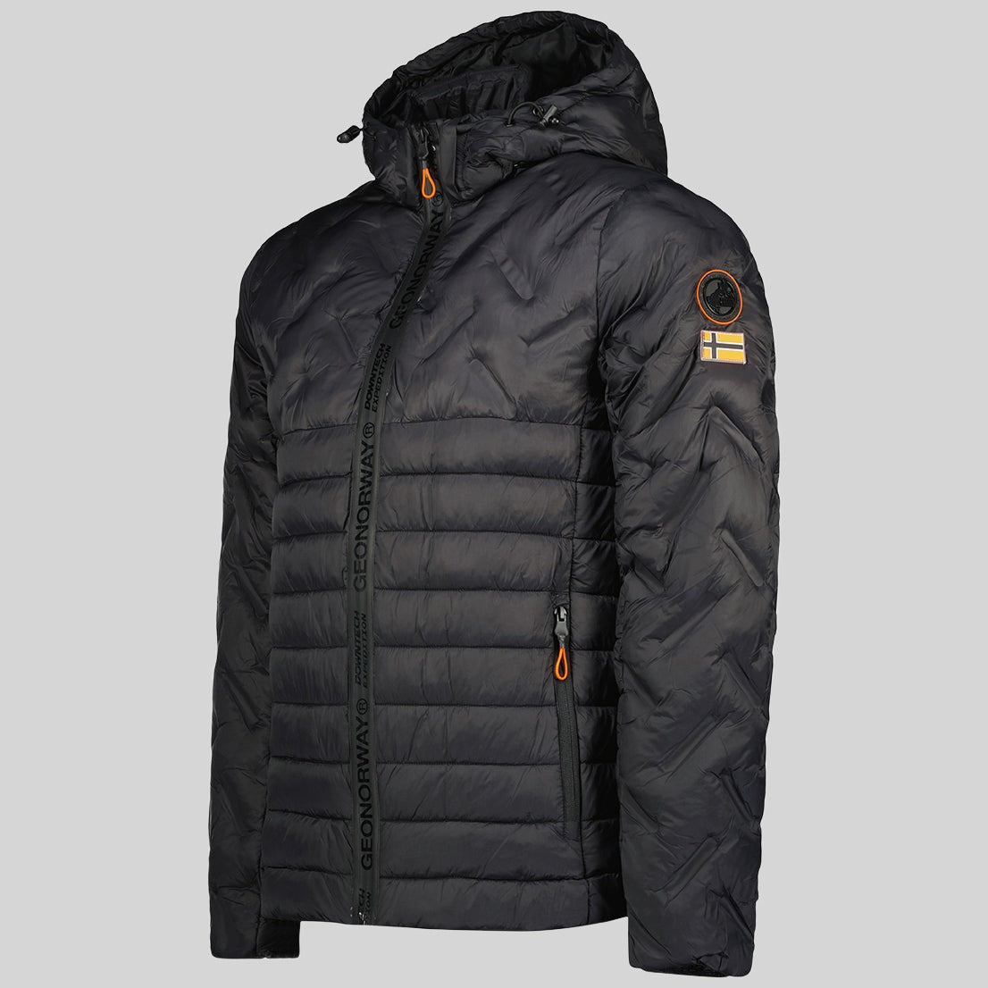 geographical-norway-burator-doudoune-herren-schwarz-mit-kapuze image 4