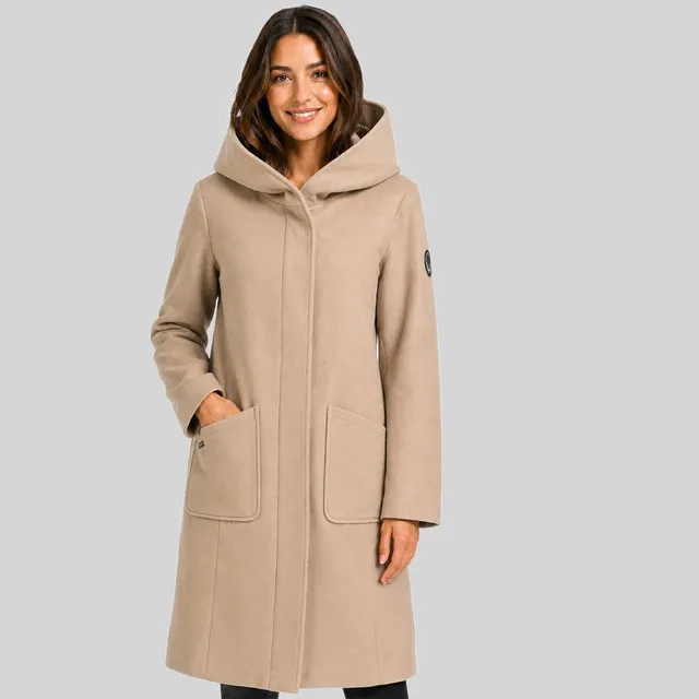 geographical-norway-doria-daunenjacke-damen-taupe-winter image 1