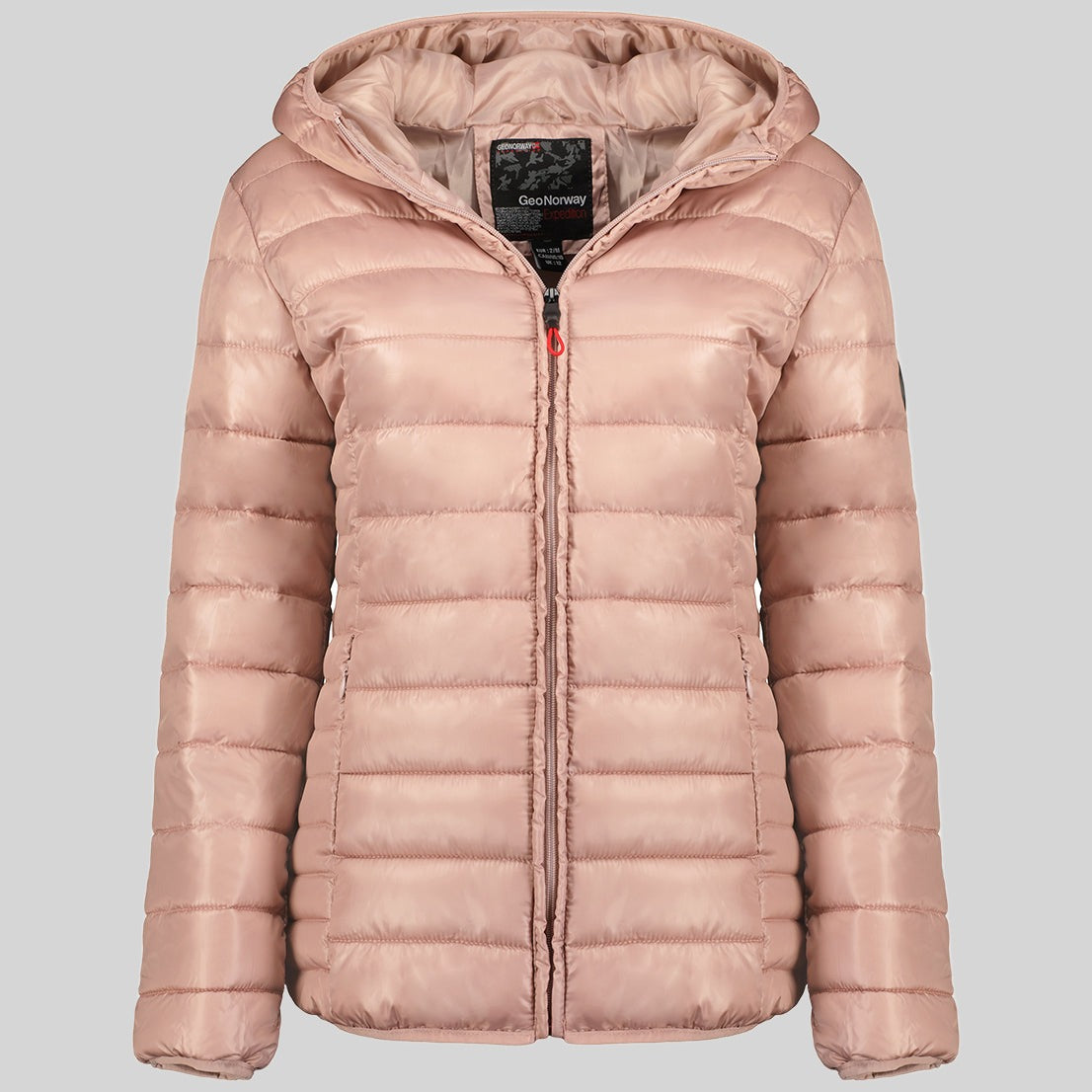 geographical-norway-annecy-hood-damen-steppjacke-in-rot image 8