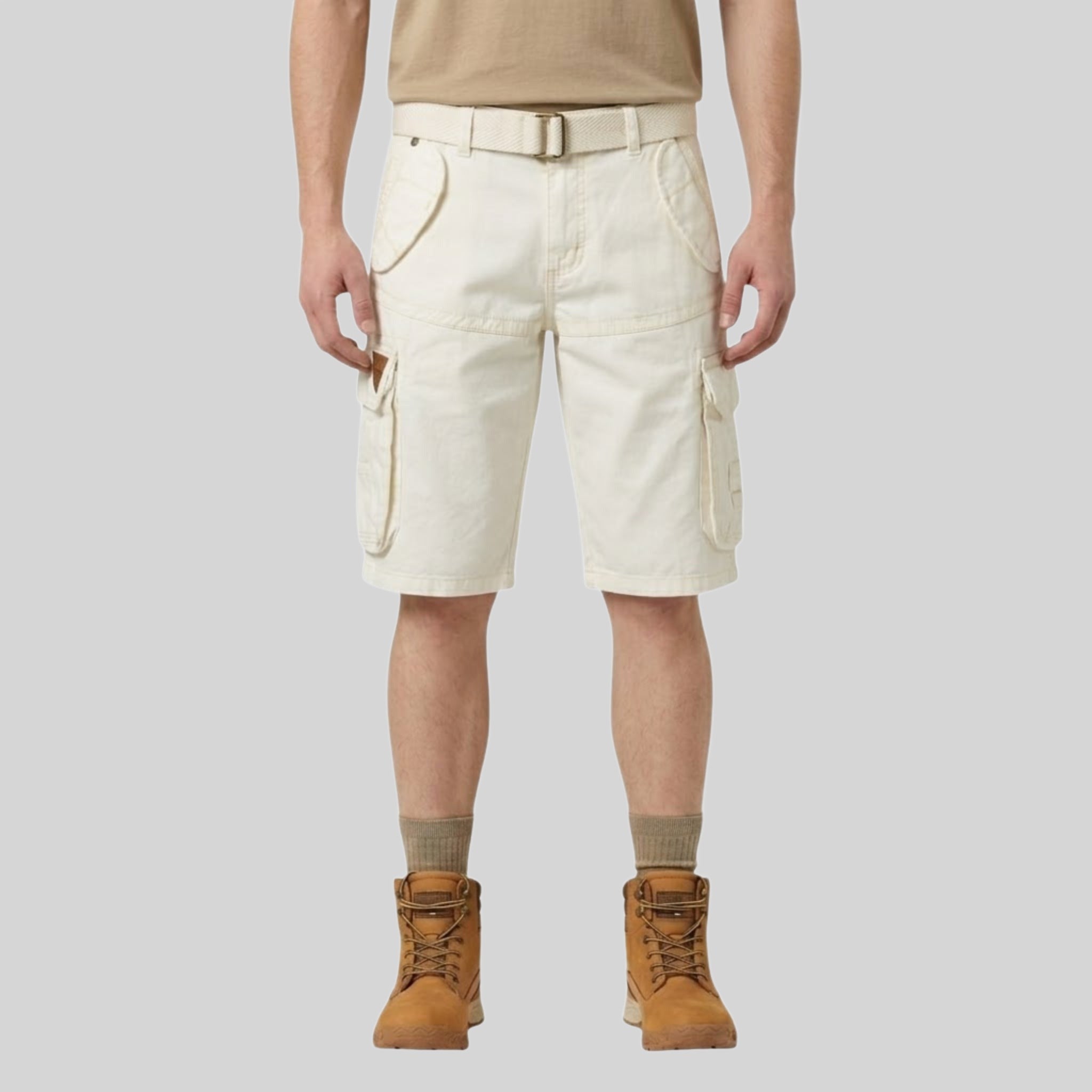 geographical-norway-pouvoir-herren-bermuda-beige-sommer image 7