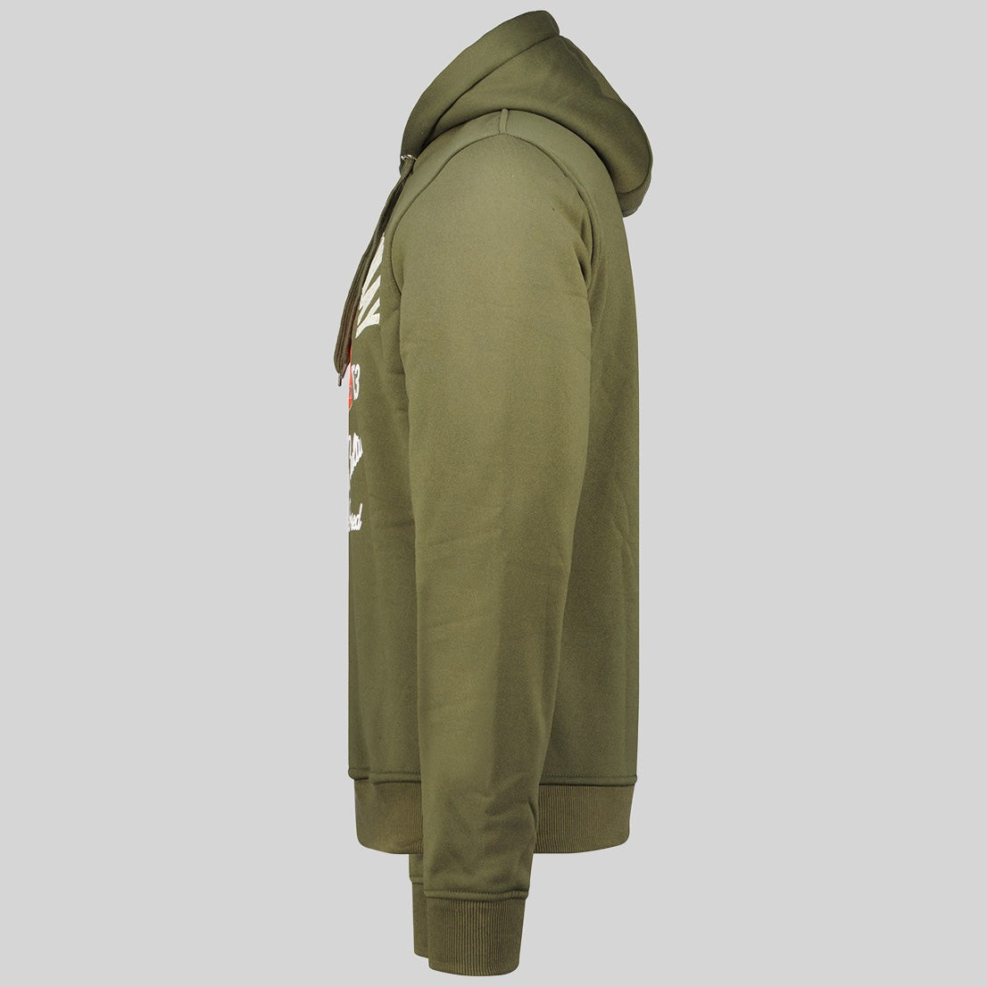 geographical-norway-garlon-hoodie-herren-kaki-mit-print image 5