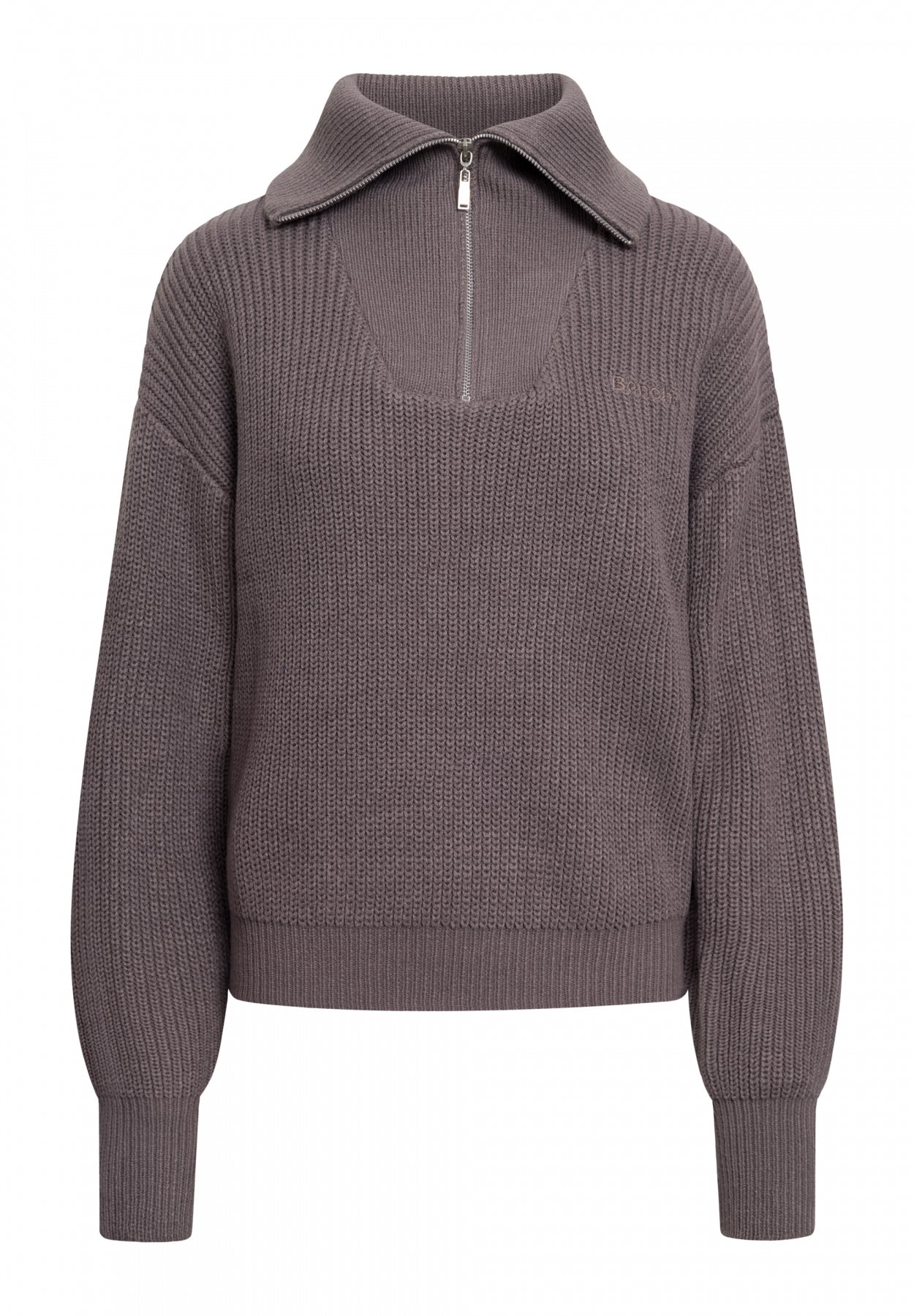 bench-thurynn-strickpullover-damen-black-oversized image 5
