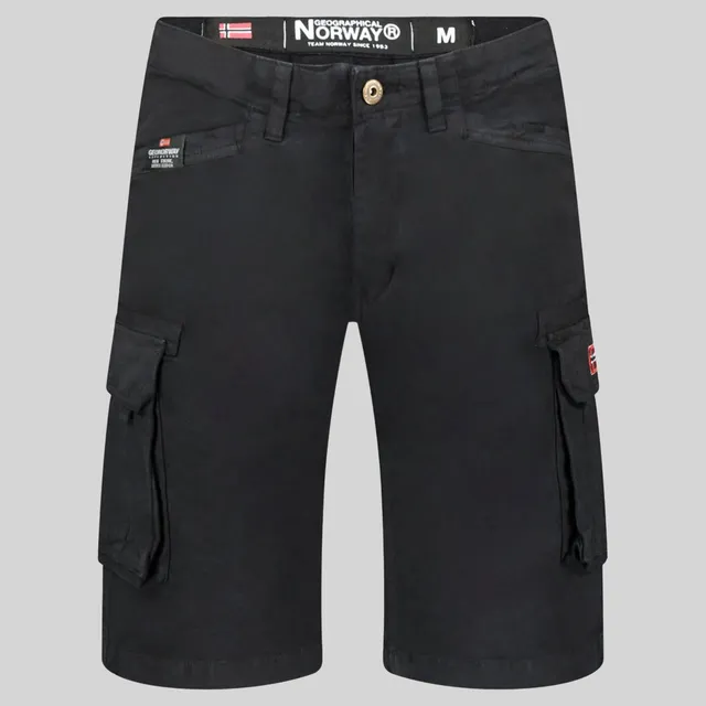 geographical-norway-palar-bermuda-herren-schwarz-xl-baumwolle image 1