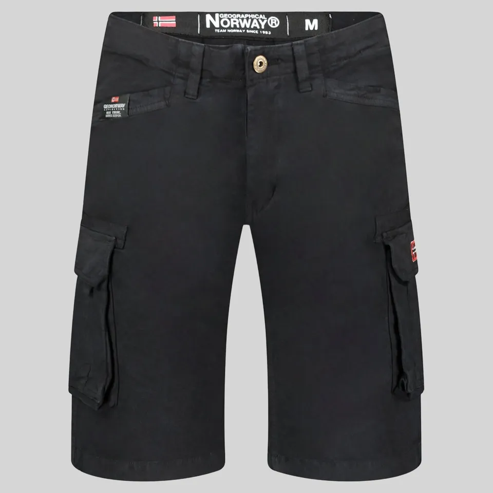geographical-norway-palar-bermuda-herren-schwarz-xl-baumwolle image 1