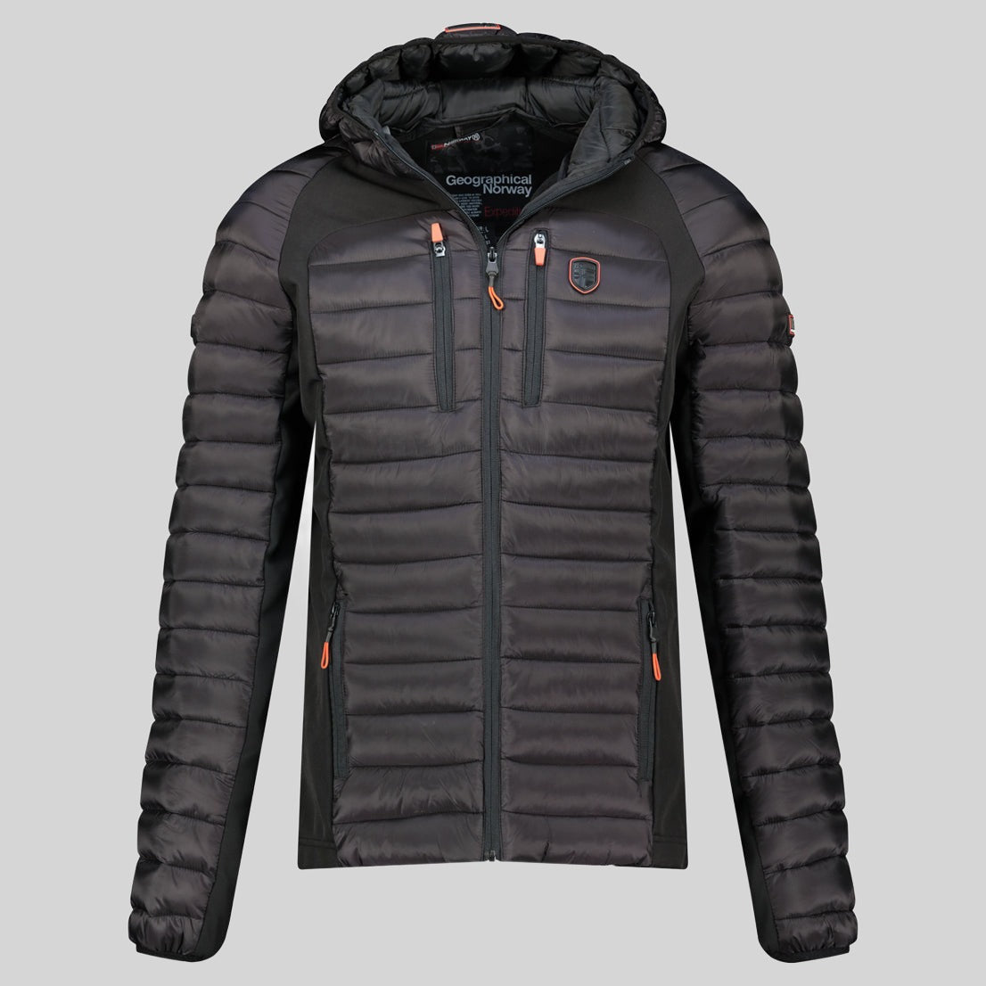 geographical-norway-diabolo-herren-steppjacke-schwarz-winter image 7