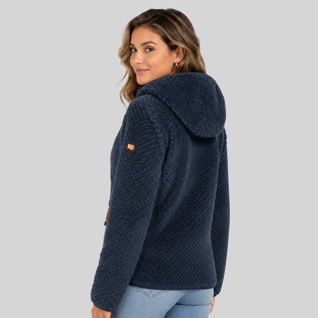 geographical-norway-torsade-fleecejacke-damen-creme image 8