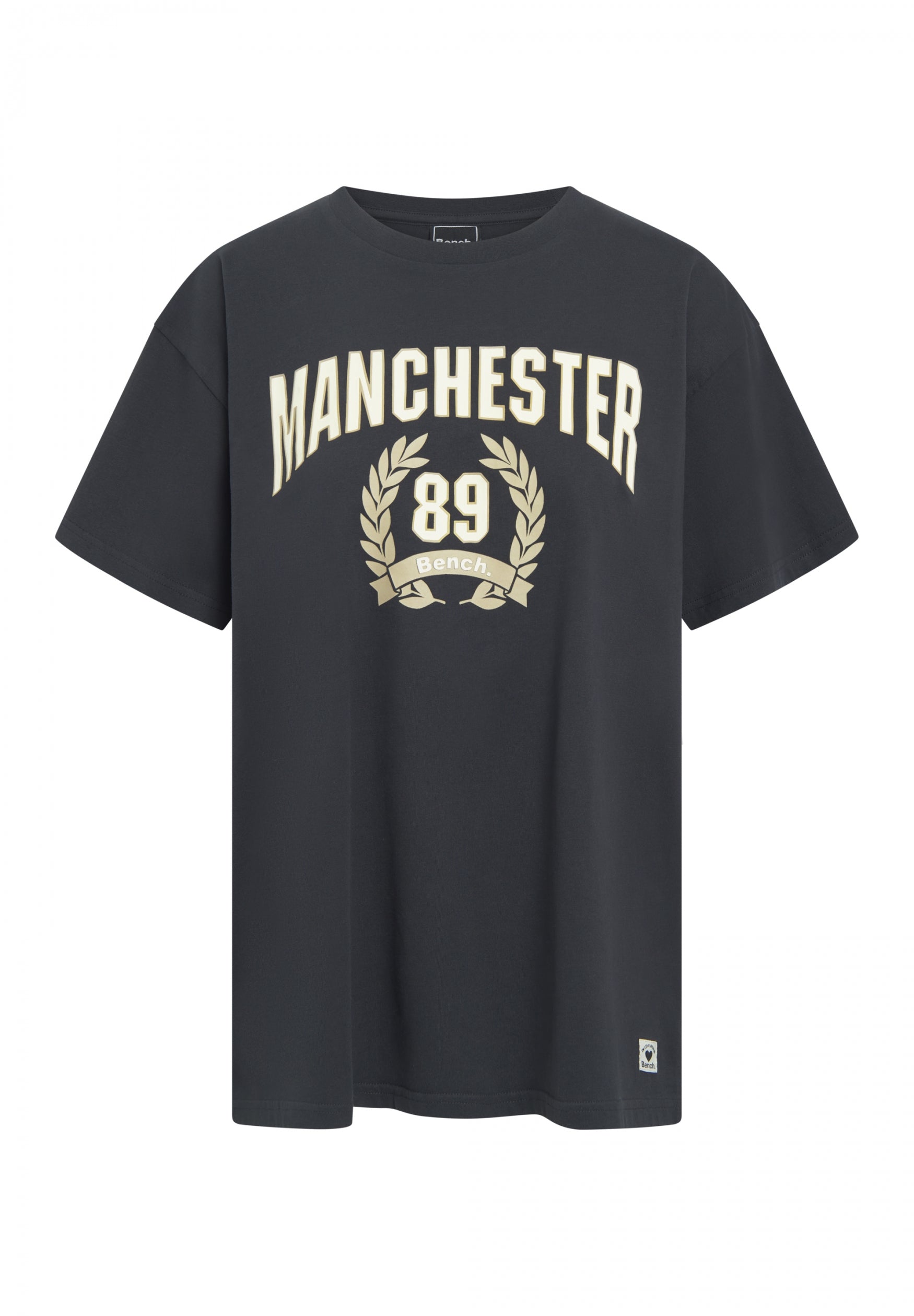 bench-mora-t-shirt-damen-schwarz-baumwolle-print image 5