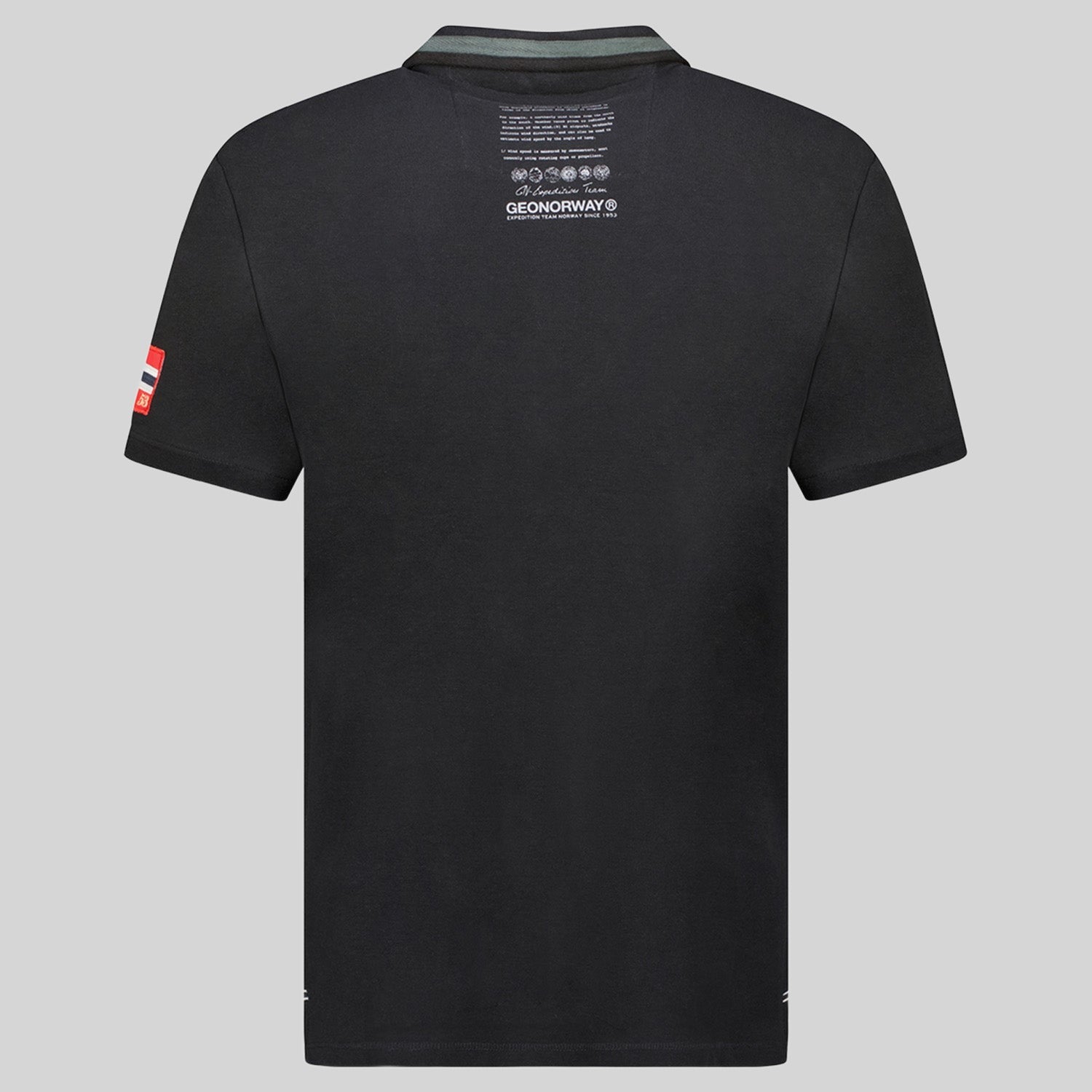 geographical-norway-karuen-polo-herren-schwarz-baumwolle image 2