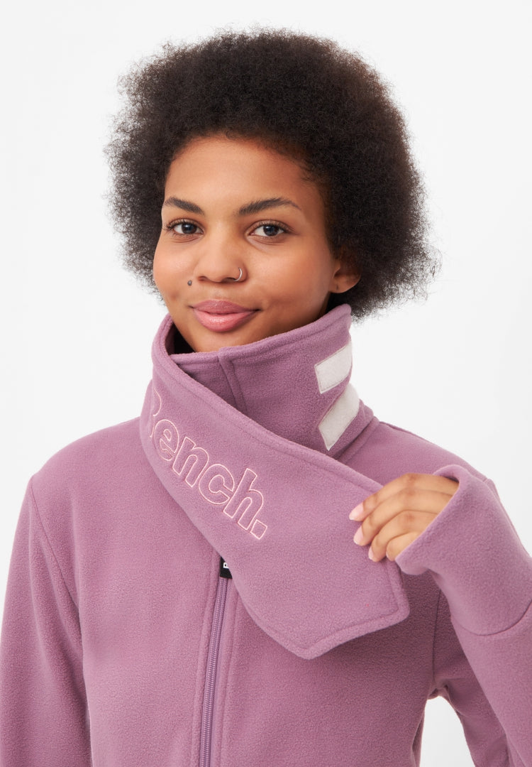 bench-funnel-damen-fleecejacke-steel-grey-glitter image 8