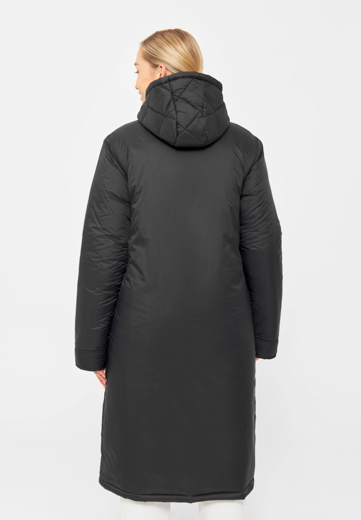 bench-peppi-damen-parka-black-lang-kapuze image 3