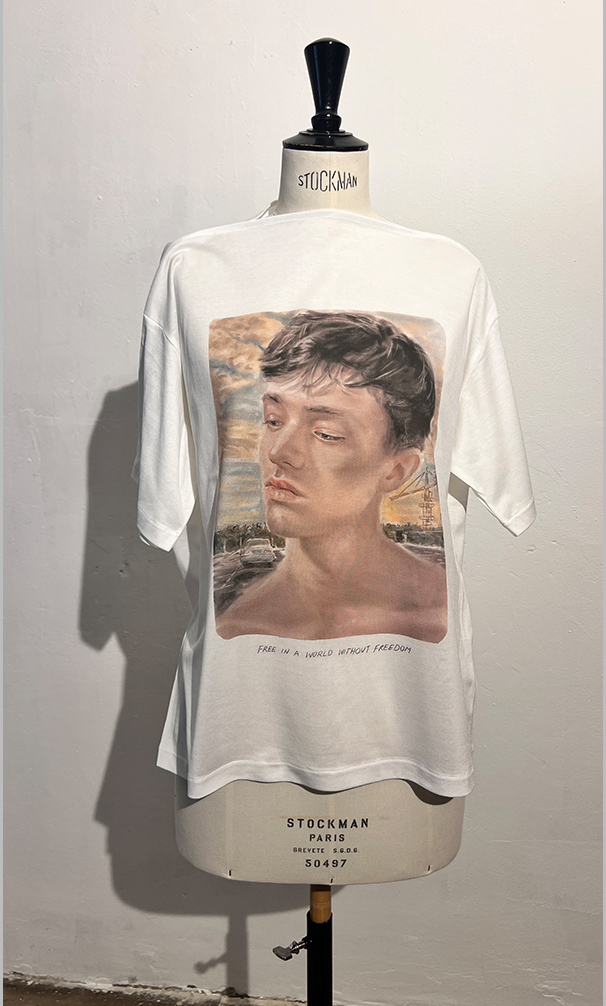 wendy-jim-free-in-a-world-without-freedom-t-shirt-schwarz image 1