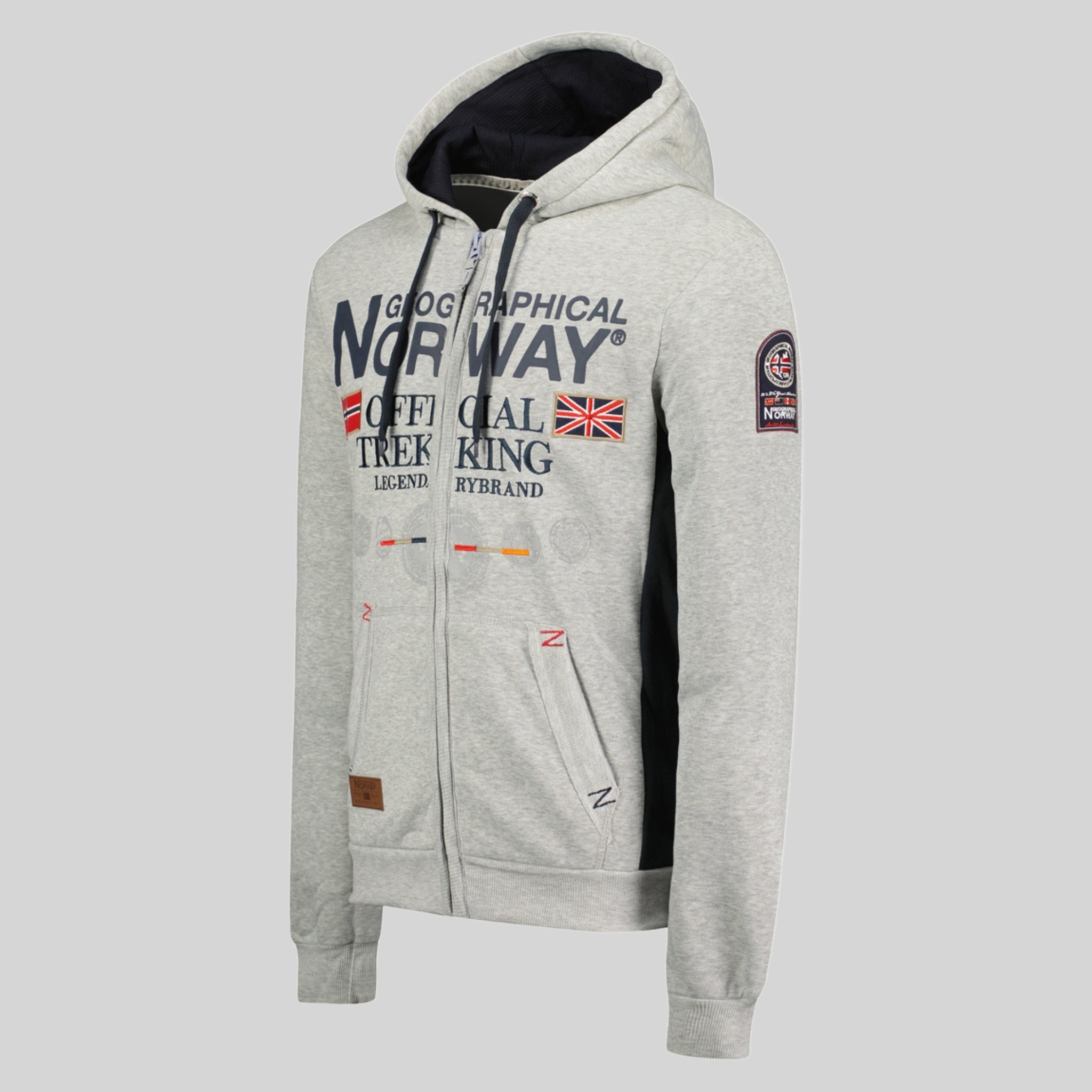 geographical-norway-gafont-herren-zip-hoodie-schwarz image 3