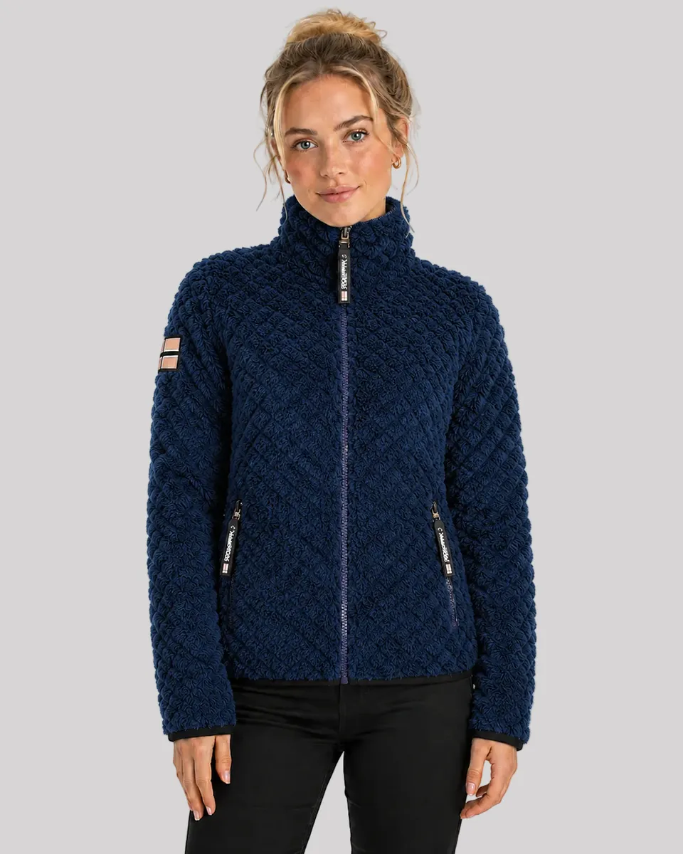 geographical-norway-uparola-damen-fleecejacke-marine-fleece image 1