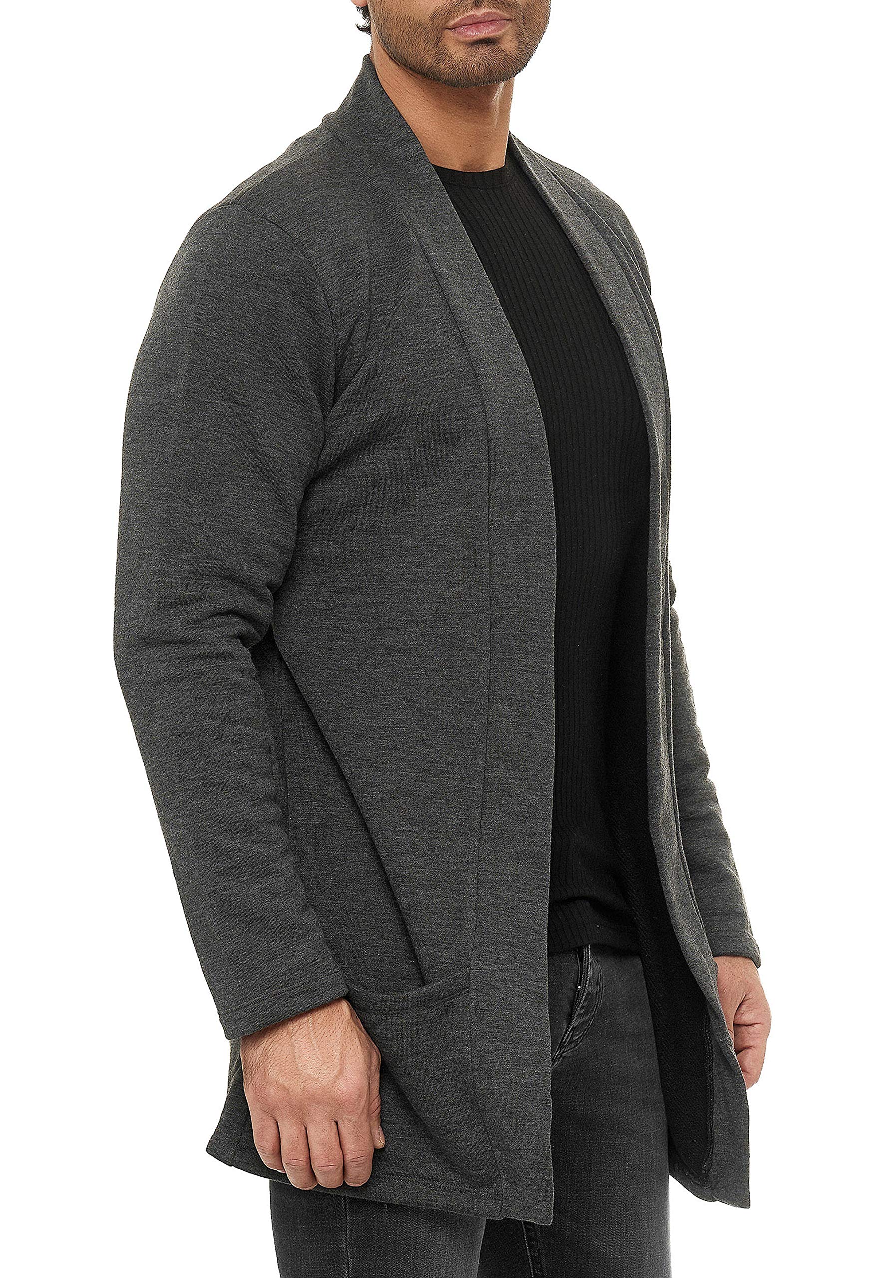 redbridge-cardigan-long-cut-herren-sweatjacke-grau-gr-l-stretch image 3