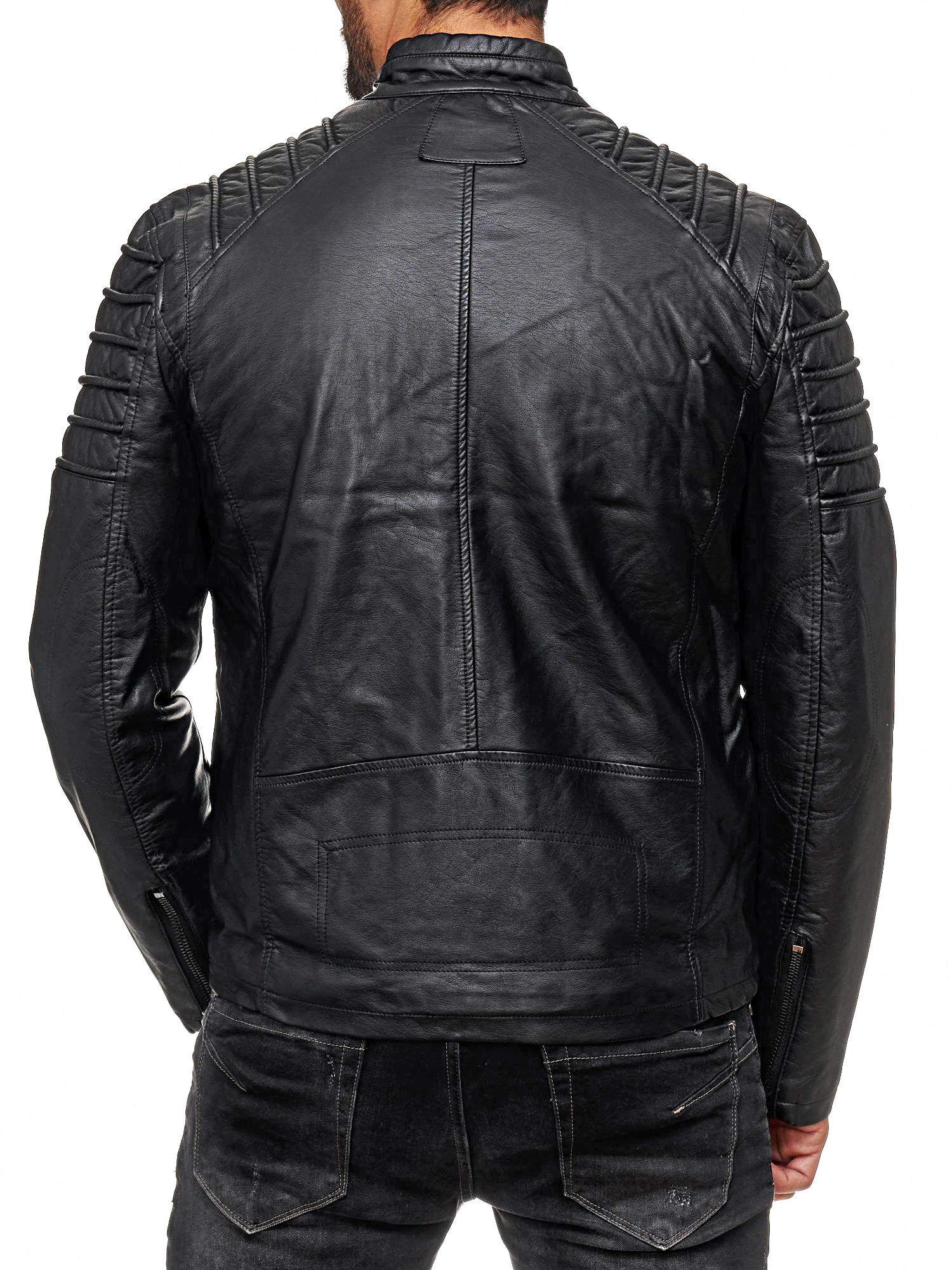 redbridge-m6056-biker-kunstlederjacke-herren-schwarz-mc-black image 3
