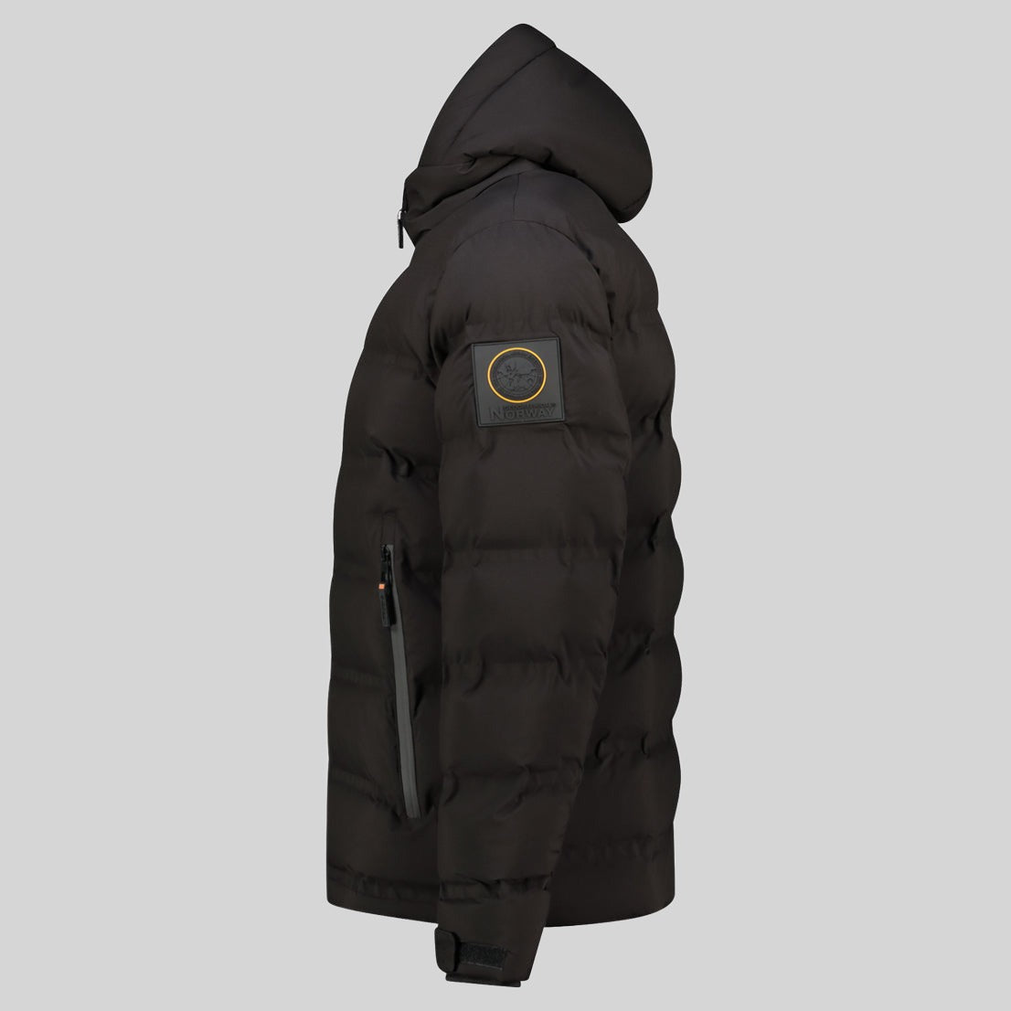 geographical-norway-brandy-herren-steppjacke-schwarz-mit-kapuze image 6