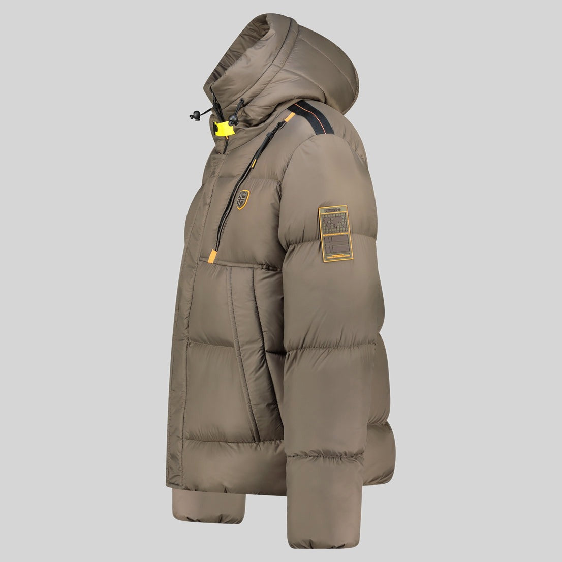 geographical-norway-bodir-parka-herren-kaki-winter-steppjacke image 4