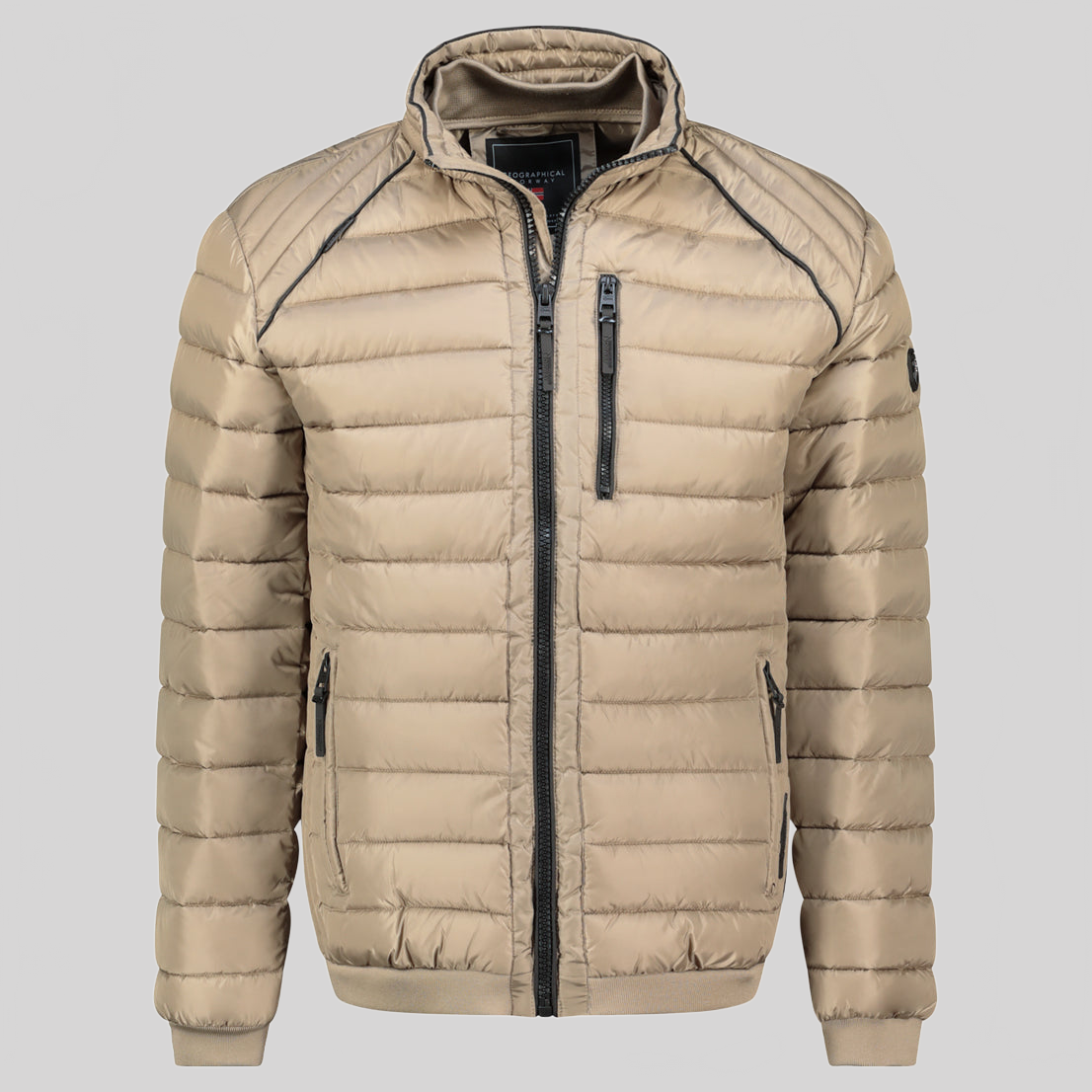 geographical-norway-alonzo-herren-blouson-schwarz-stehkragen image 3