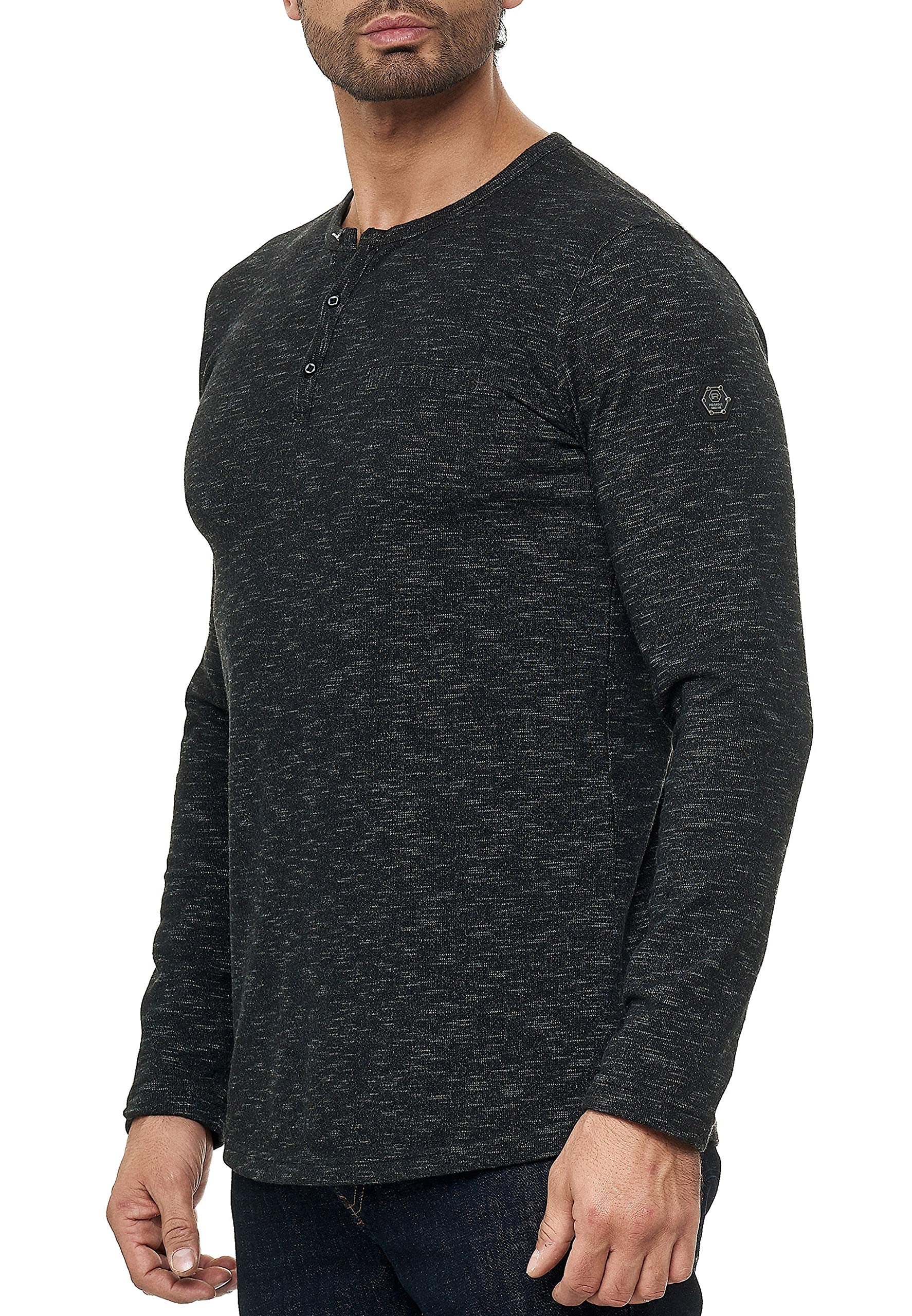 redbridge-longsleeves-sweatshirt-melange-gr-l-brusttasche image 2