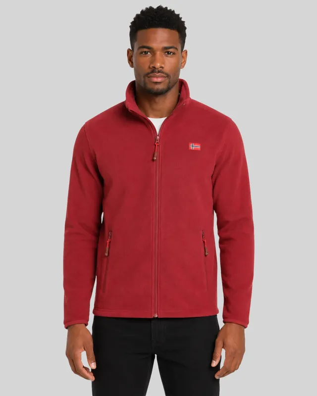 geographical-norway-ulysse-herren-fleecejacke-marine-full-zip image 1