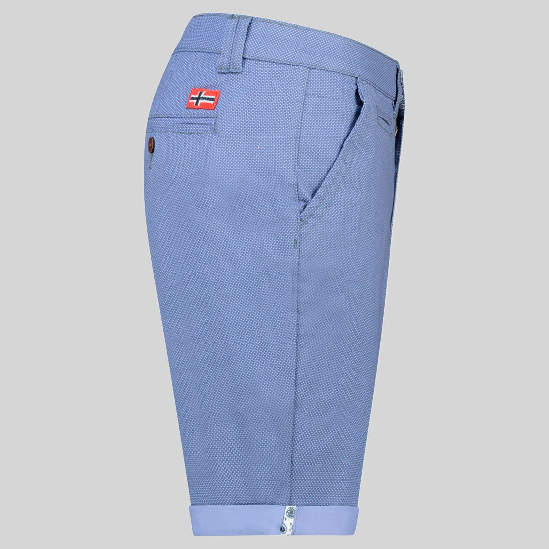 geographical-norway-pacome-herren-bermuda-shorts-blau-baumwolle image 6