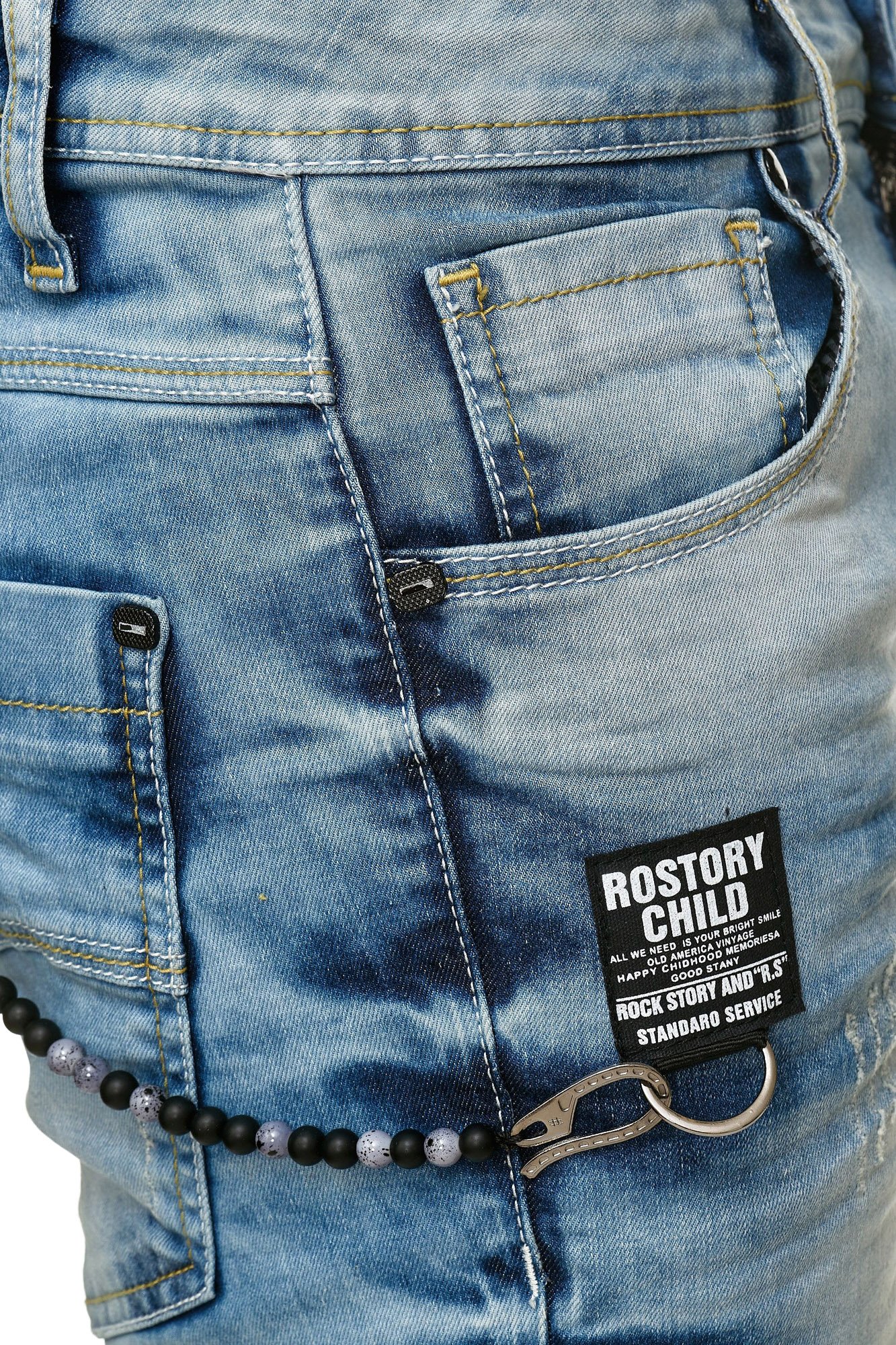 redbridge-patched-chain-jeans-hellblau-w29-l32-regular image 3