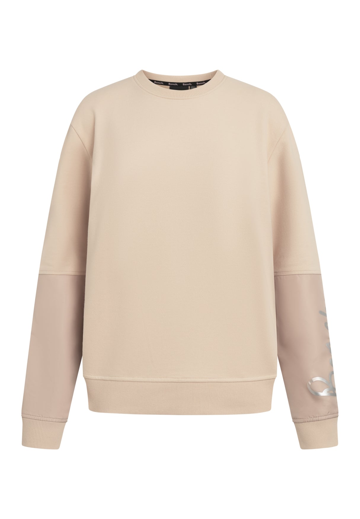bench-bologna-sweatshirt-damen-oversized-fit-mit-logo-in-smoke-grey image 1