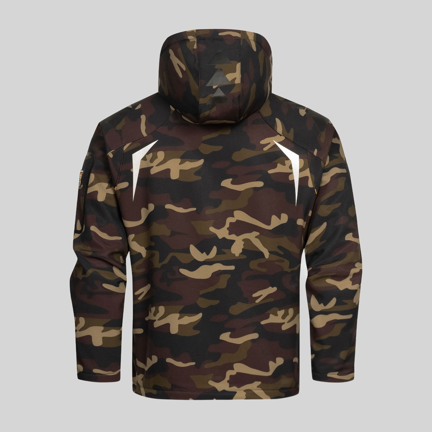 geographical-norway-techno-softshelljacke-herren-camo-kaki image 2