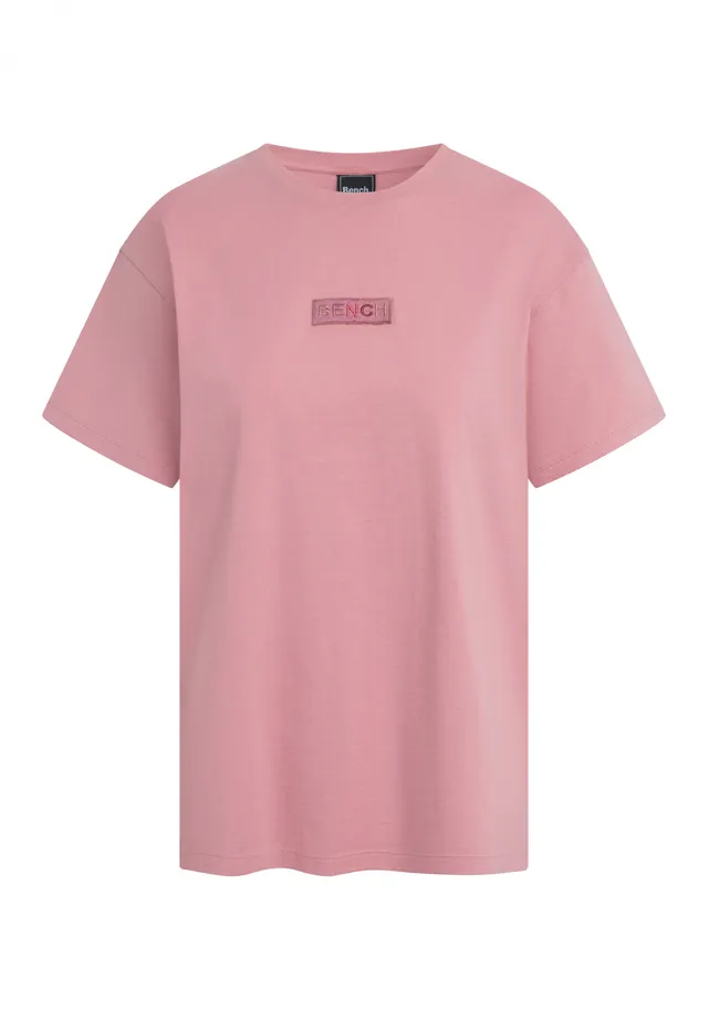 bench-kiku-t-shirt-damen-blush-baumwolle-regular-fit image 1