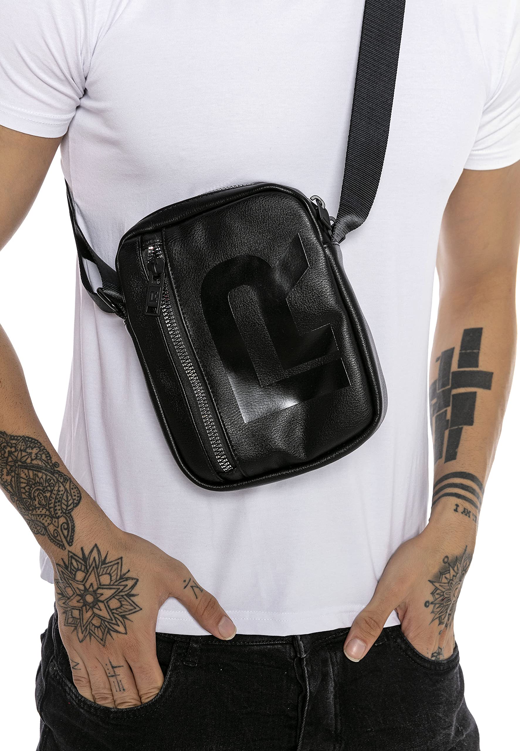 redbridge-sidebag-umh-ngetasche-brusttasche-kunstleder-schwarz image 3