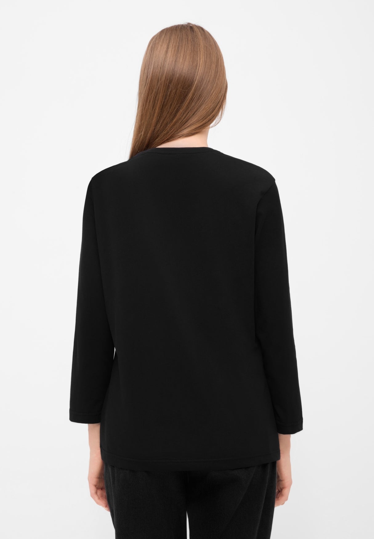 bench-romiley-damen-longsleeve-baumwolle-black image 3