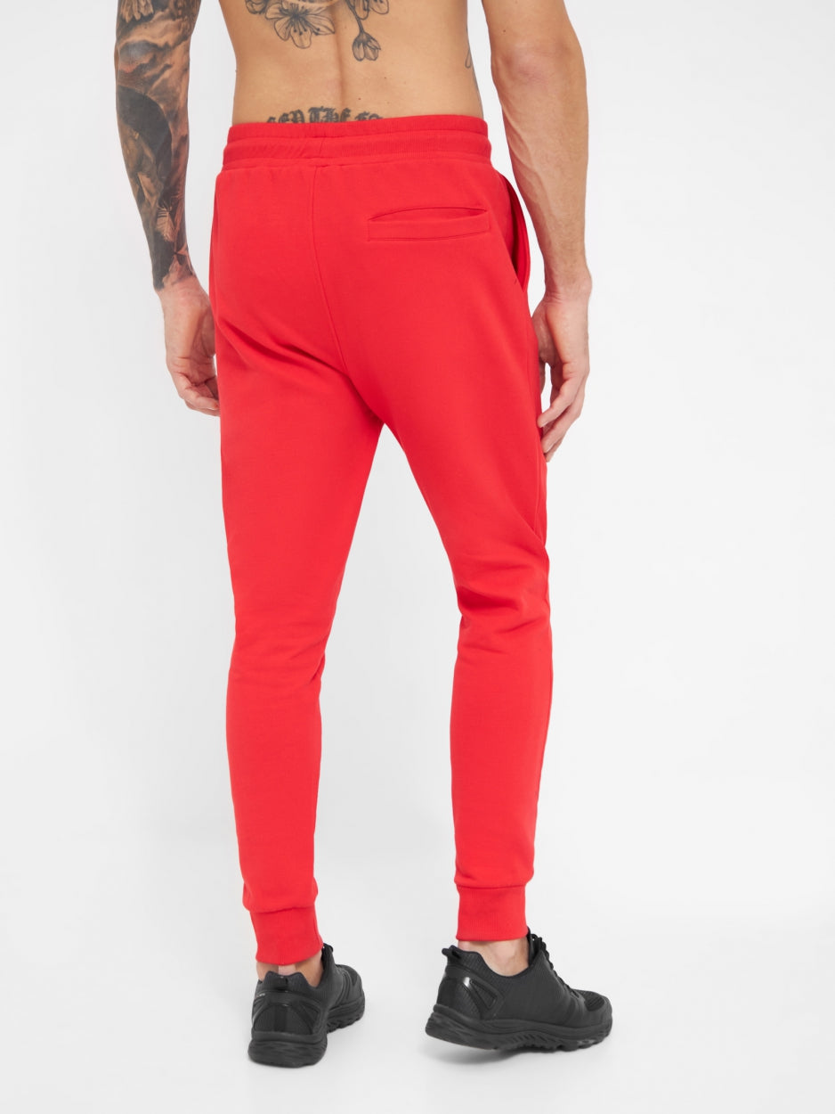 bench-equip-jogginghose-herren-rot-bio-baumwolle image 4