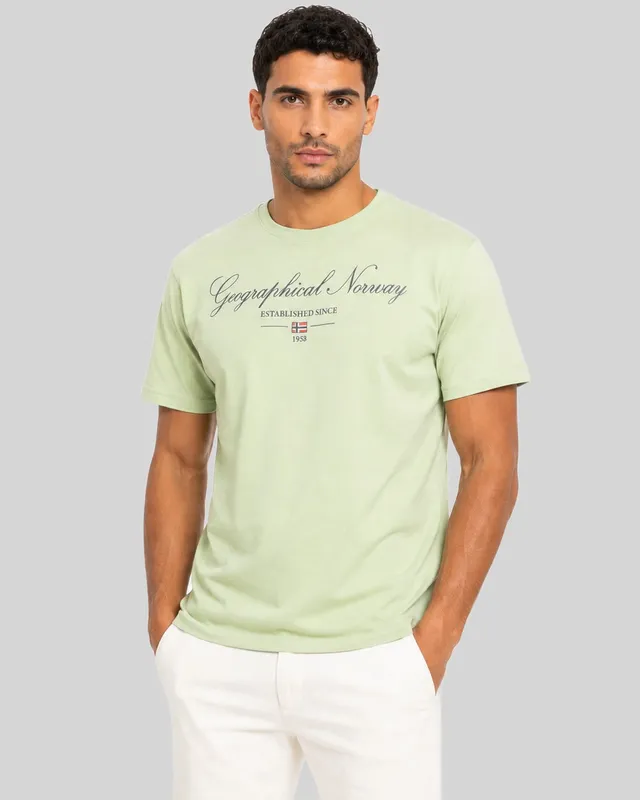 geographical-norway-illumine-t-shirt-herren-wei-gr-m-druck image 1