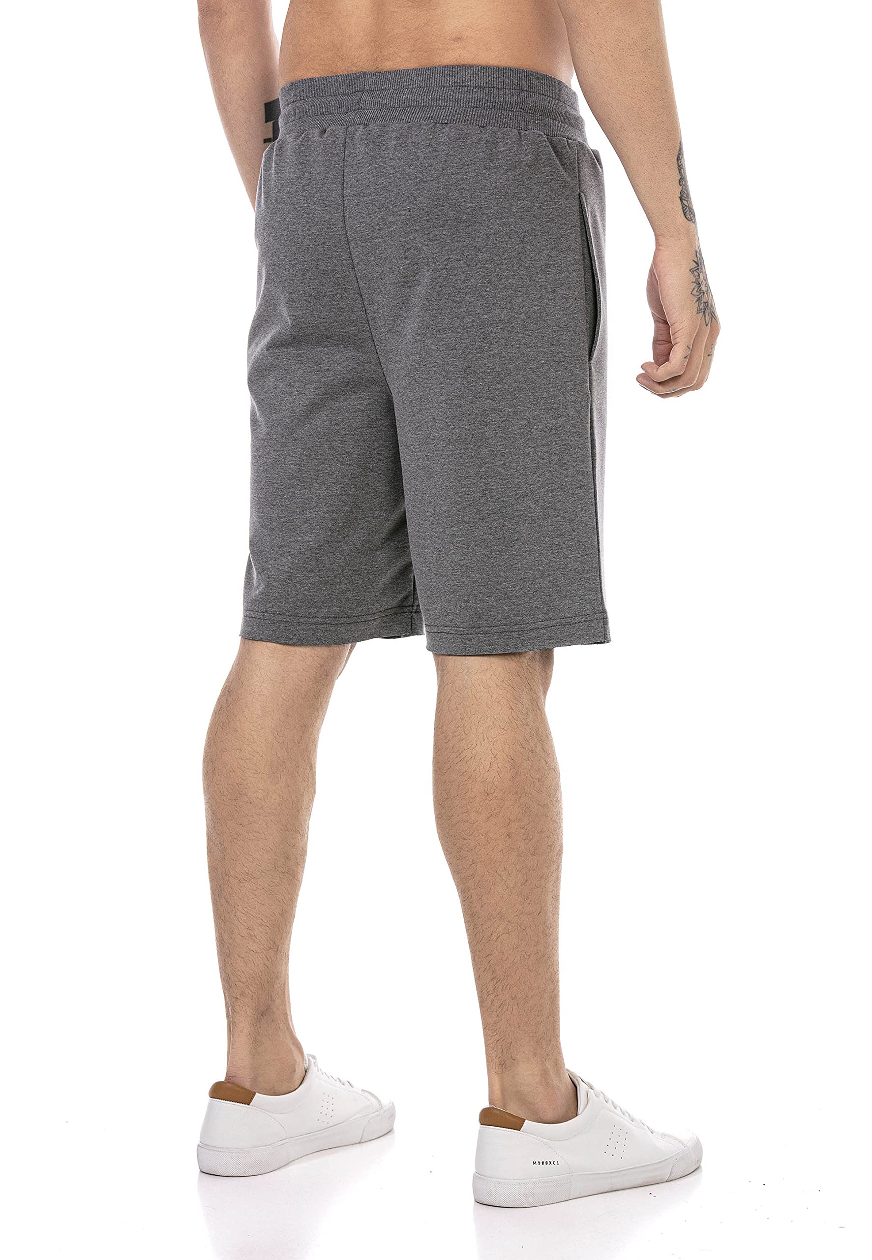 redbridge-shorts-herren-sweathose-kurz-dunkelgrau-l image 4