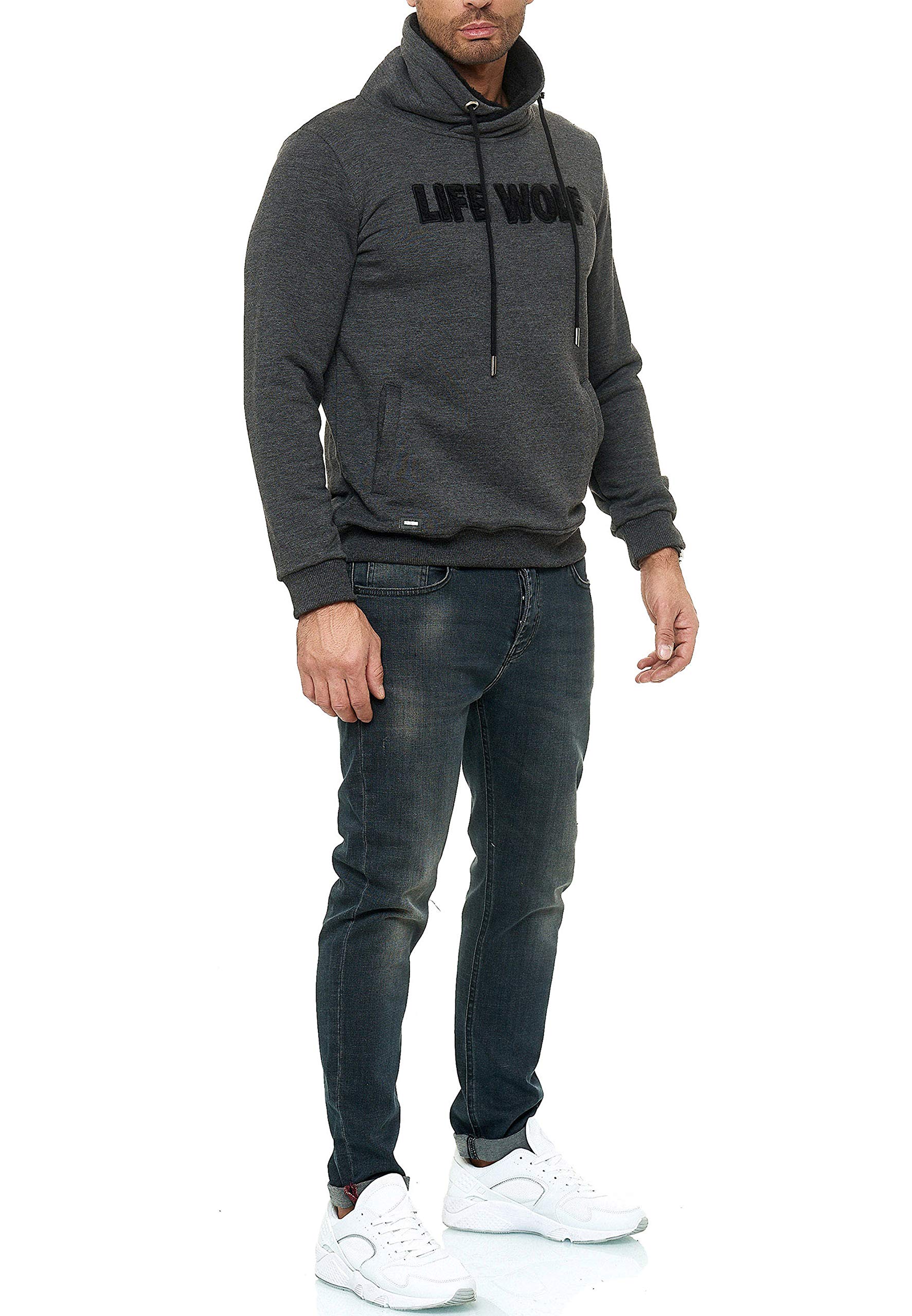 redbridge-pullover-herren-sweatshirt-schalkragen-grau image 8