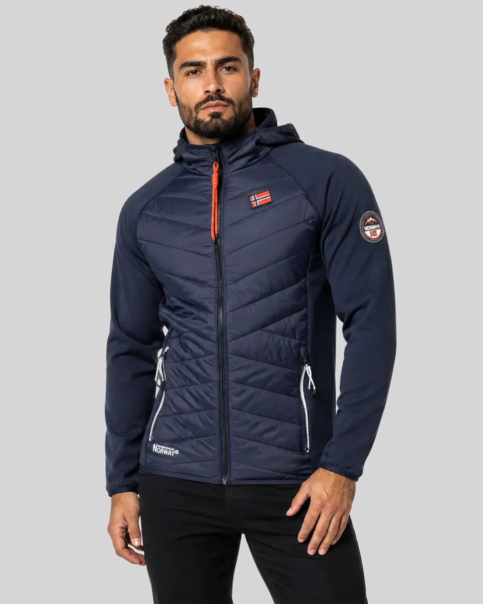 geographical-norway-trollo-herren-fleecejacke-mit-kapuze-marine-s image 1