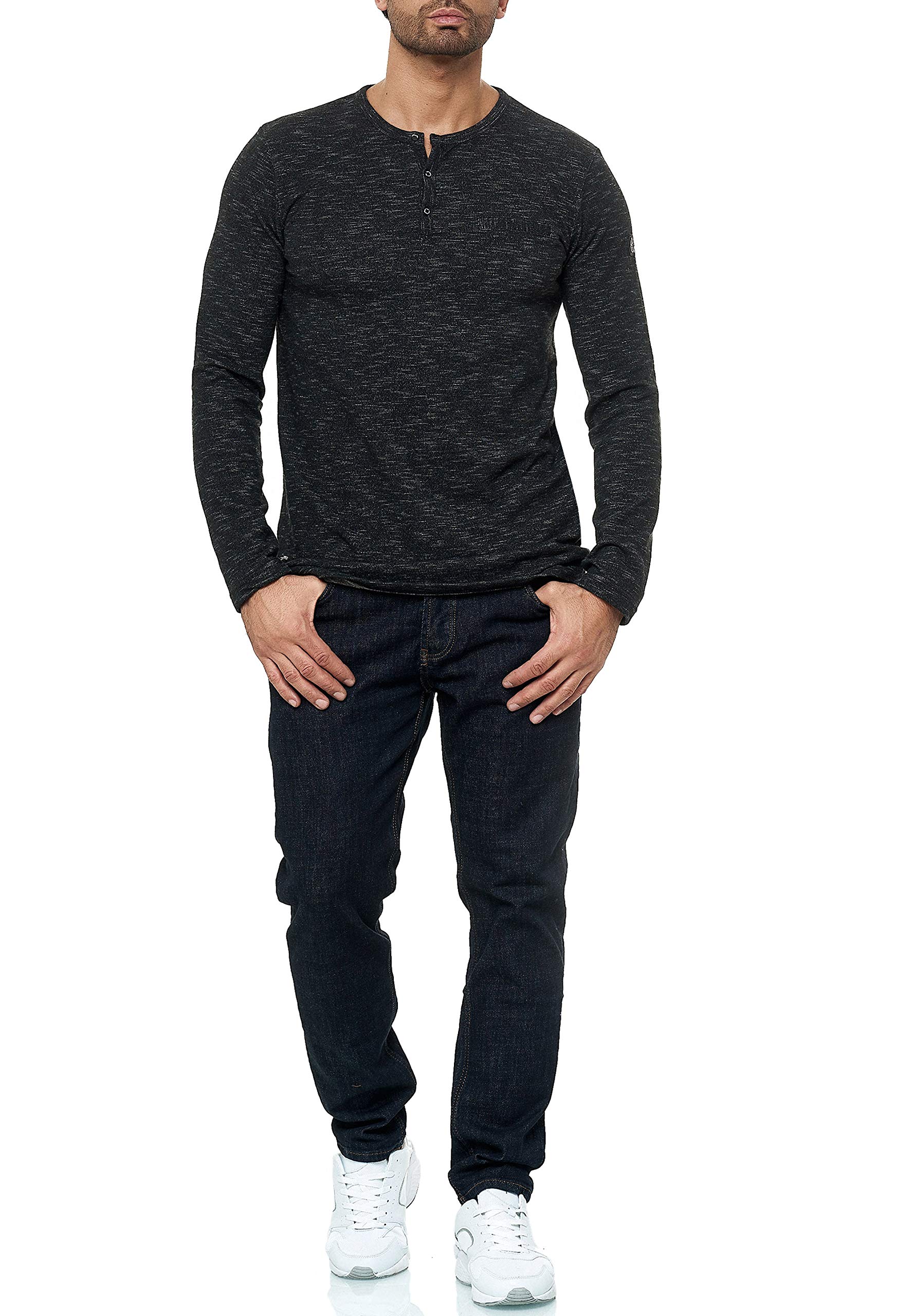 redbridge-longsleeves-sweatshirt-melange-gr-l-brusttasche image 5