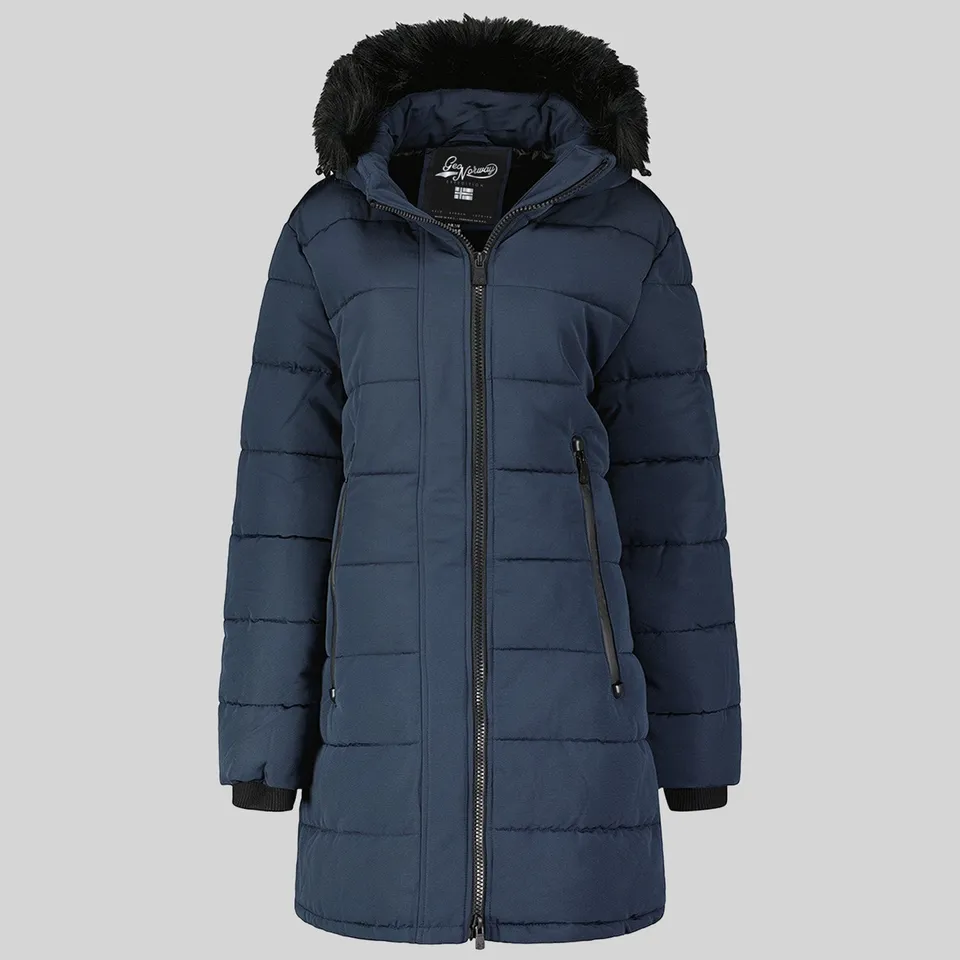 geographical-norway-autruche-daunenjacke-damen-marine-m image 1