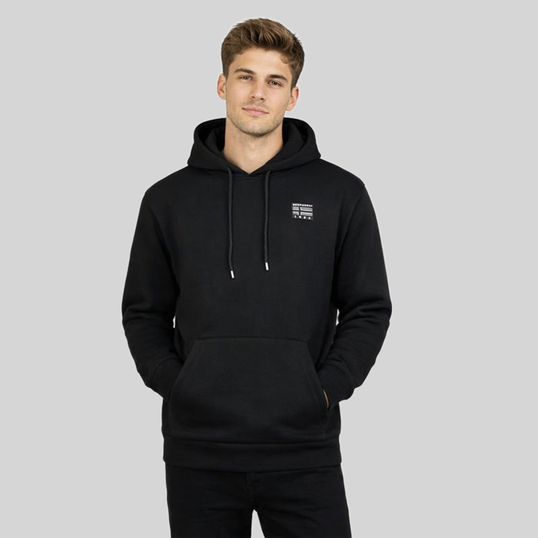 geographical-norway-guni-hoodie-herren-kaki-kapuzenpullover image 7