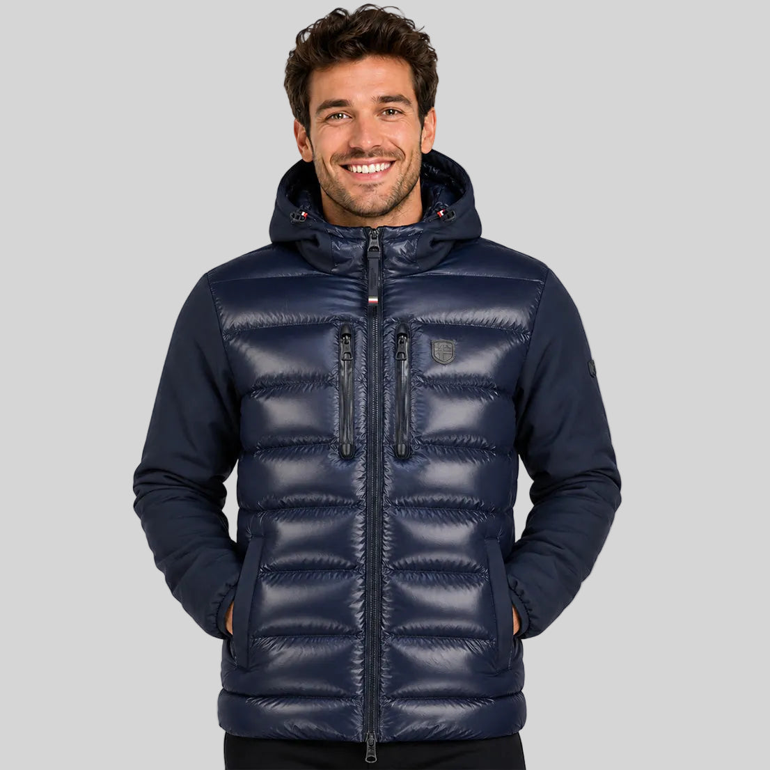 geographical-norway-aspendo-parka-herren-hybrid-kapuze-mit-kordelzug-schwarz-mar image 7