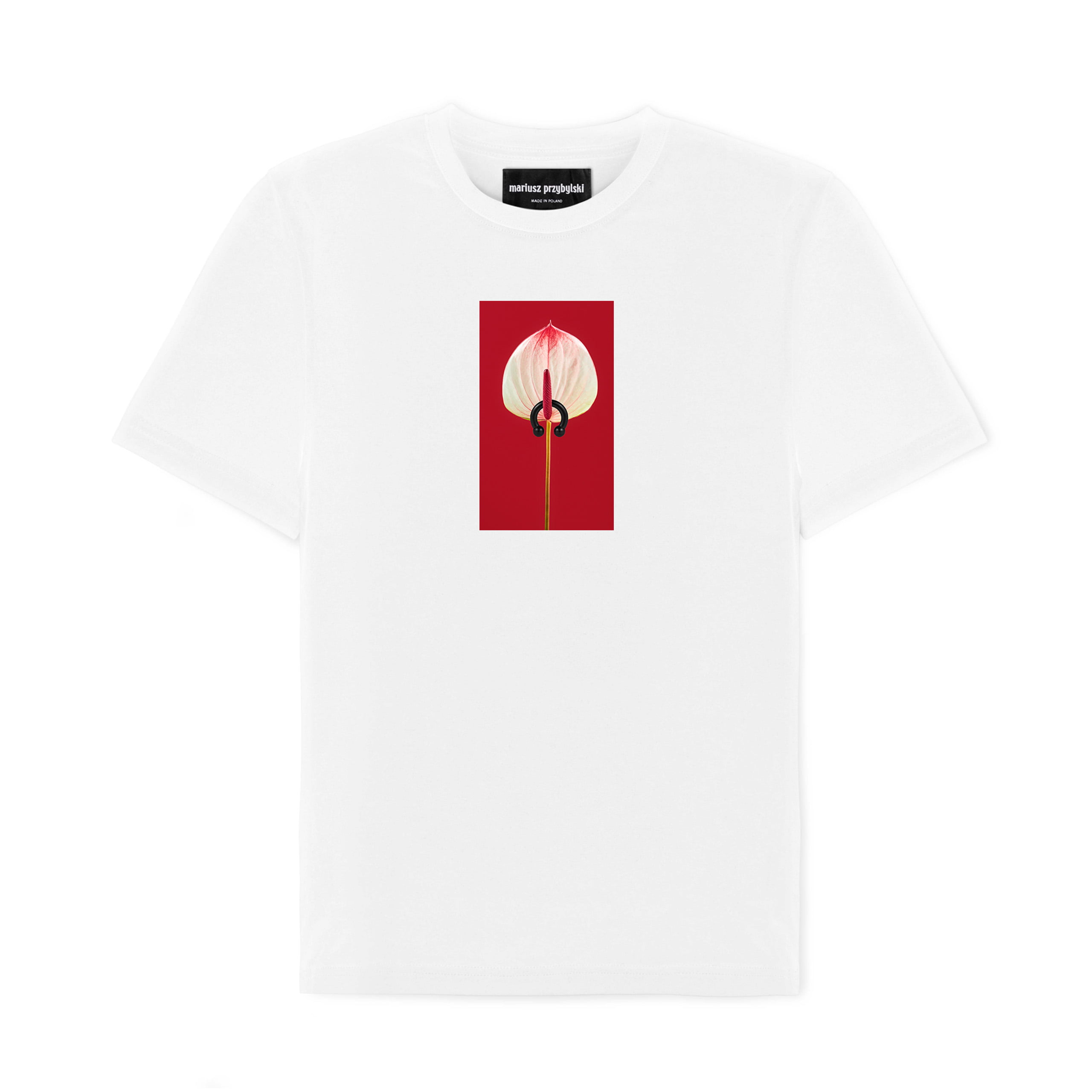mariusz-przybylski-t-shirty-t-shirt-blooming-pleasure-bia-y-m-ski-rozm-uniwersal image 1