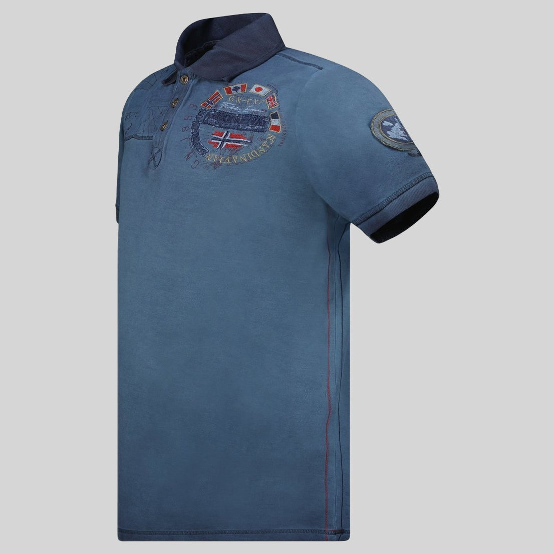 geographical-norway-kinflat-herren-polo-schwarz-baumwolle image 7